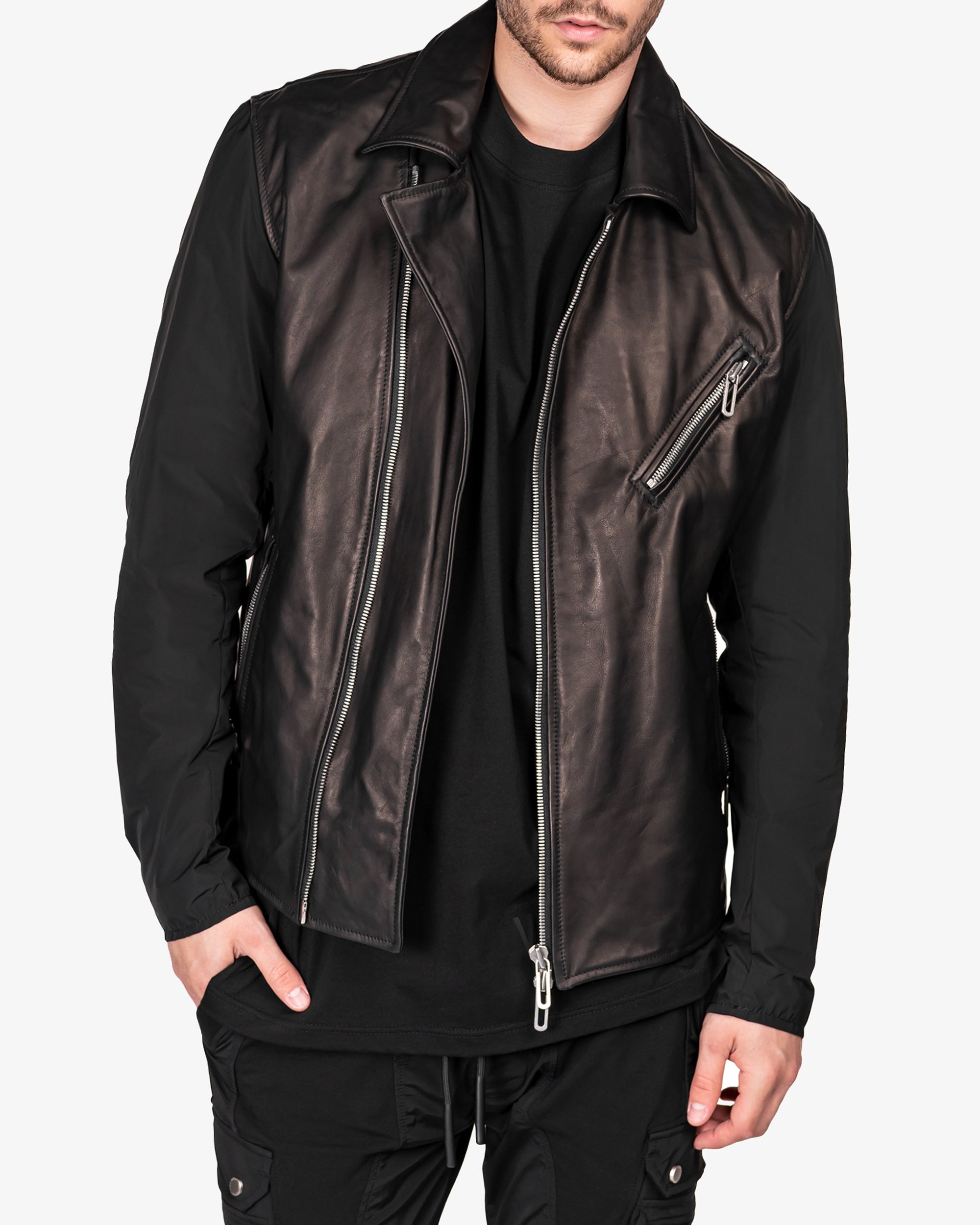 Leather jacket - J12431