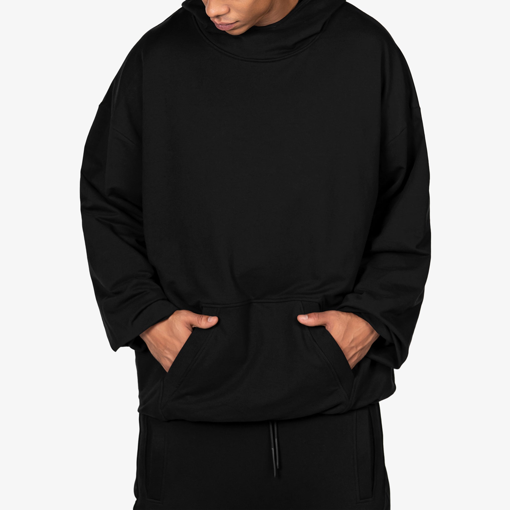 Oversized double hoodie - H13870