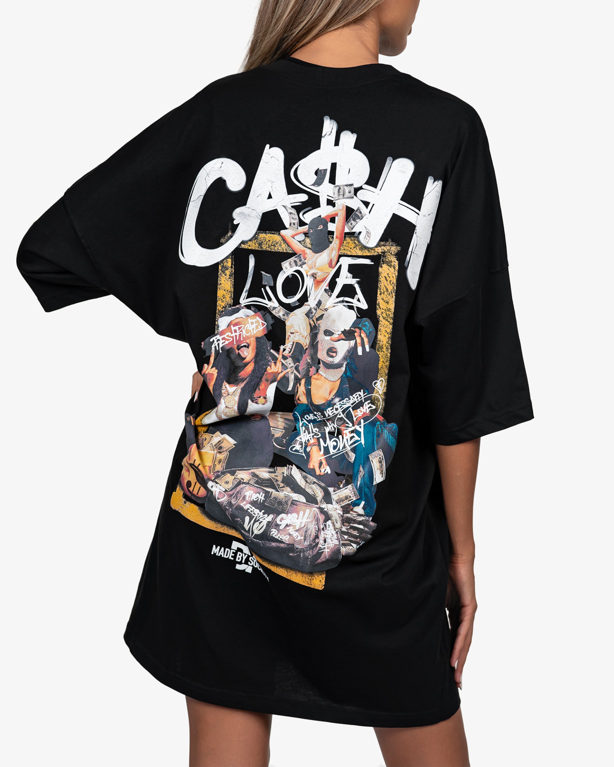 Ca$h t-dress - T24744