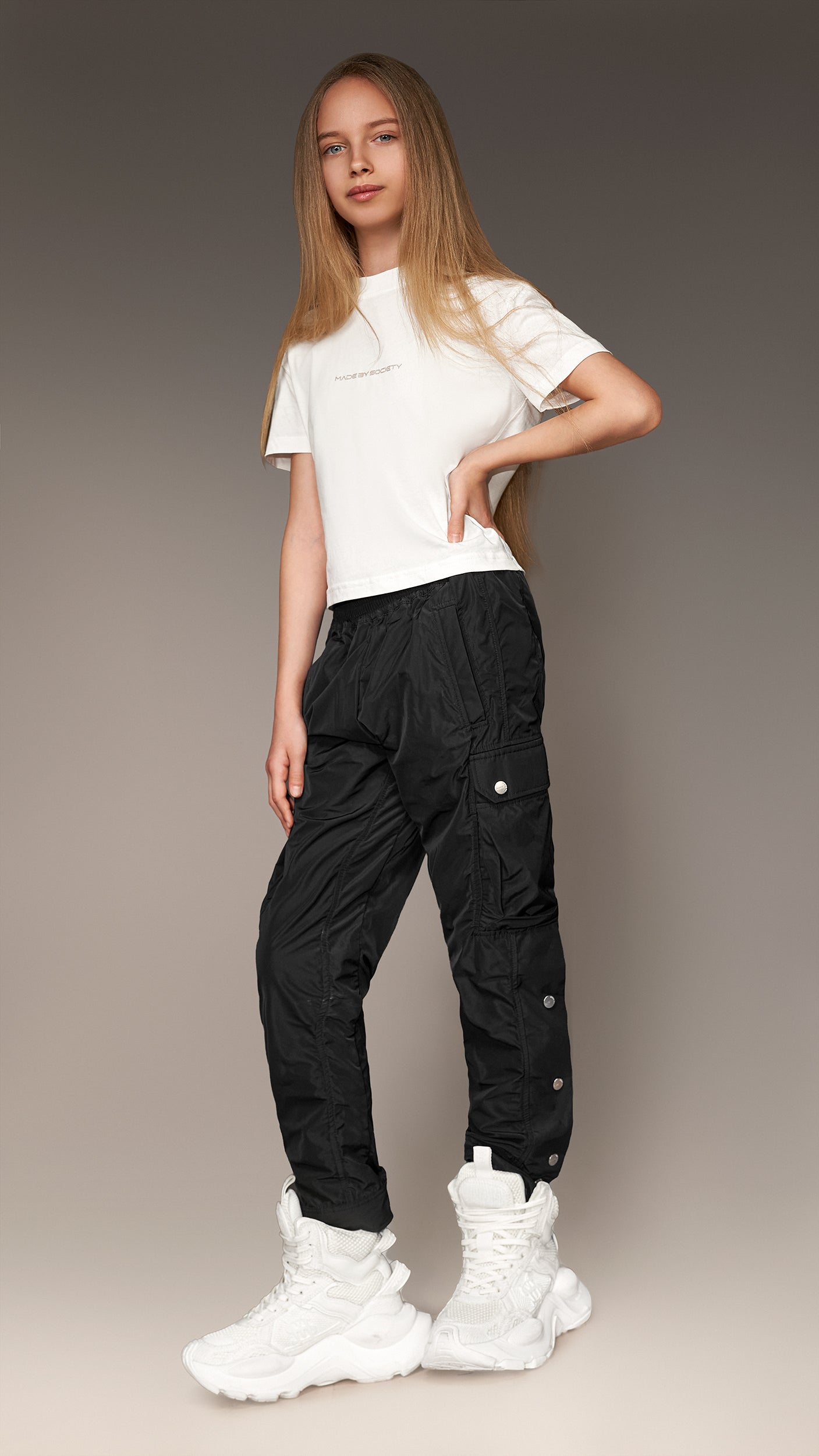 Pantaloni cargo - P34775