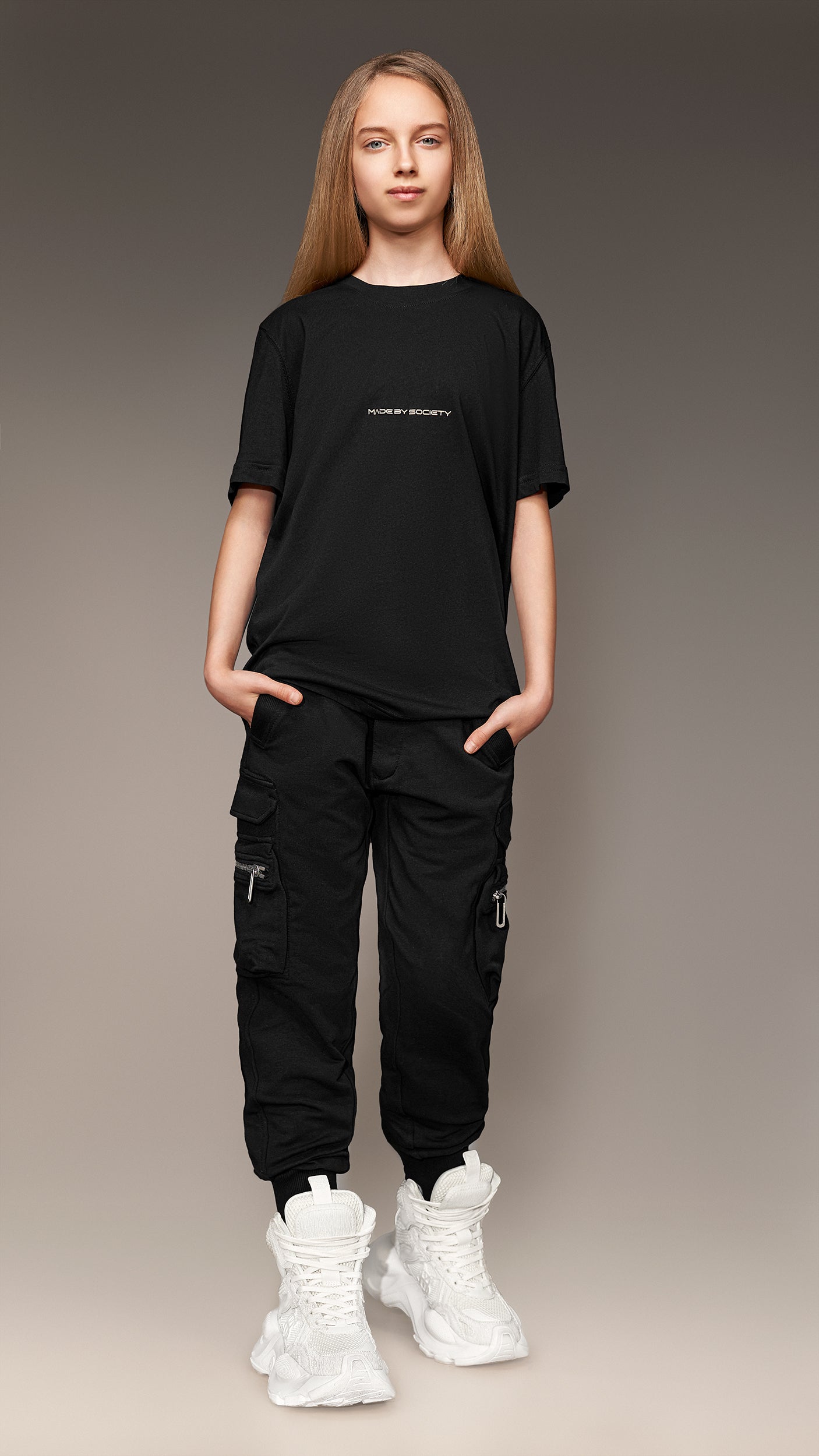 Pantaloni cargo - P34029