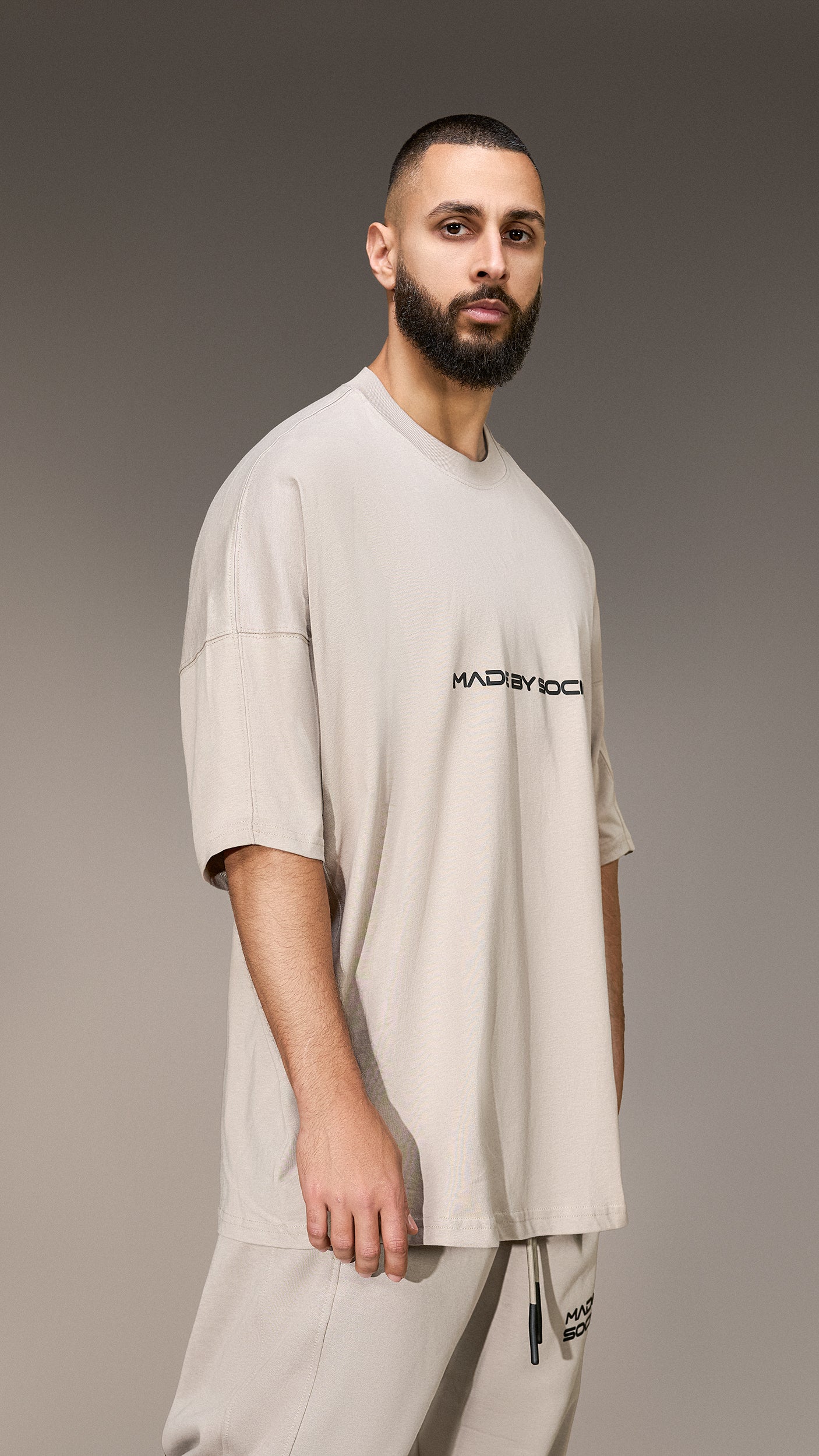 Tricou Oversized "Made by Society" - T15991