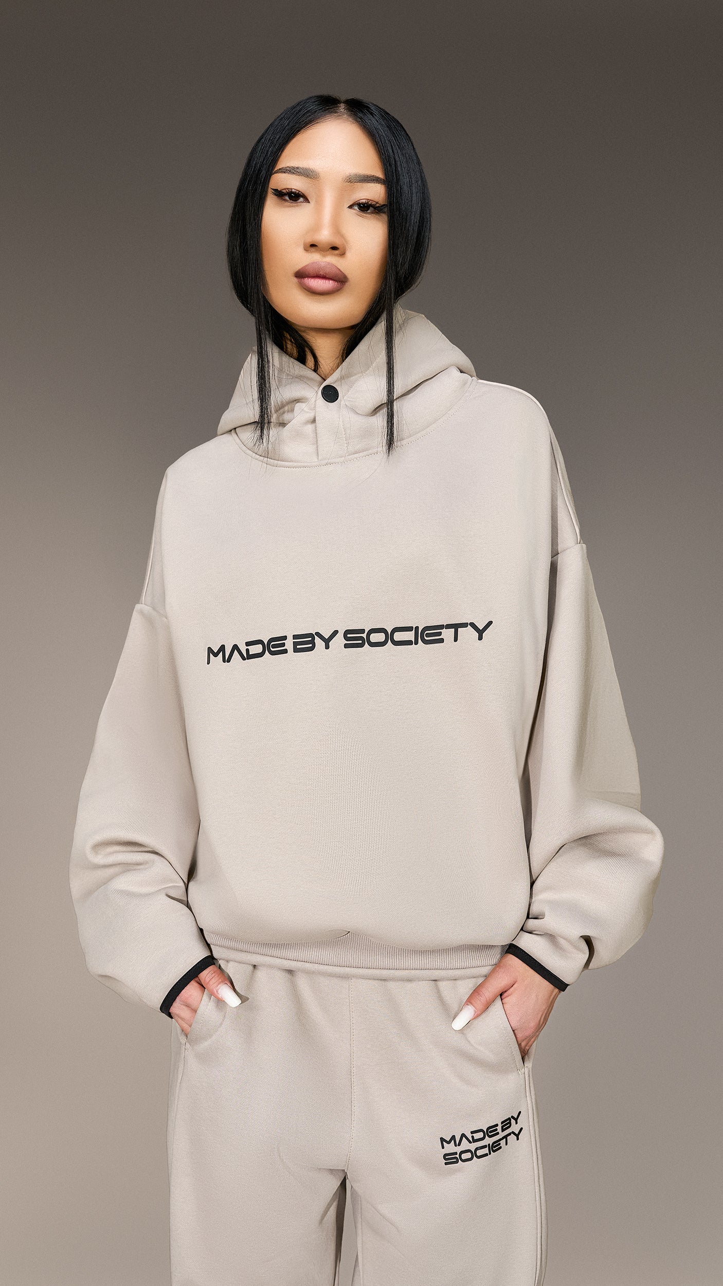 Hanorac casual "Made by Society" - H25989