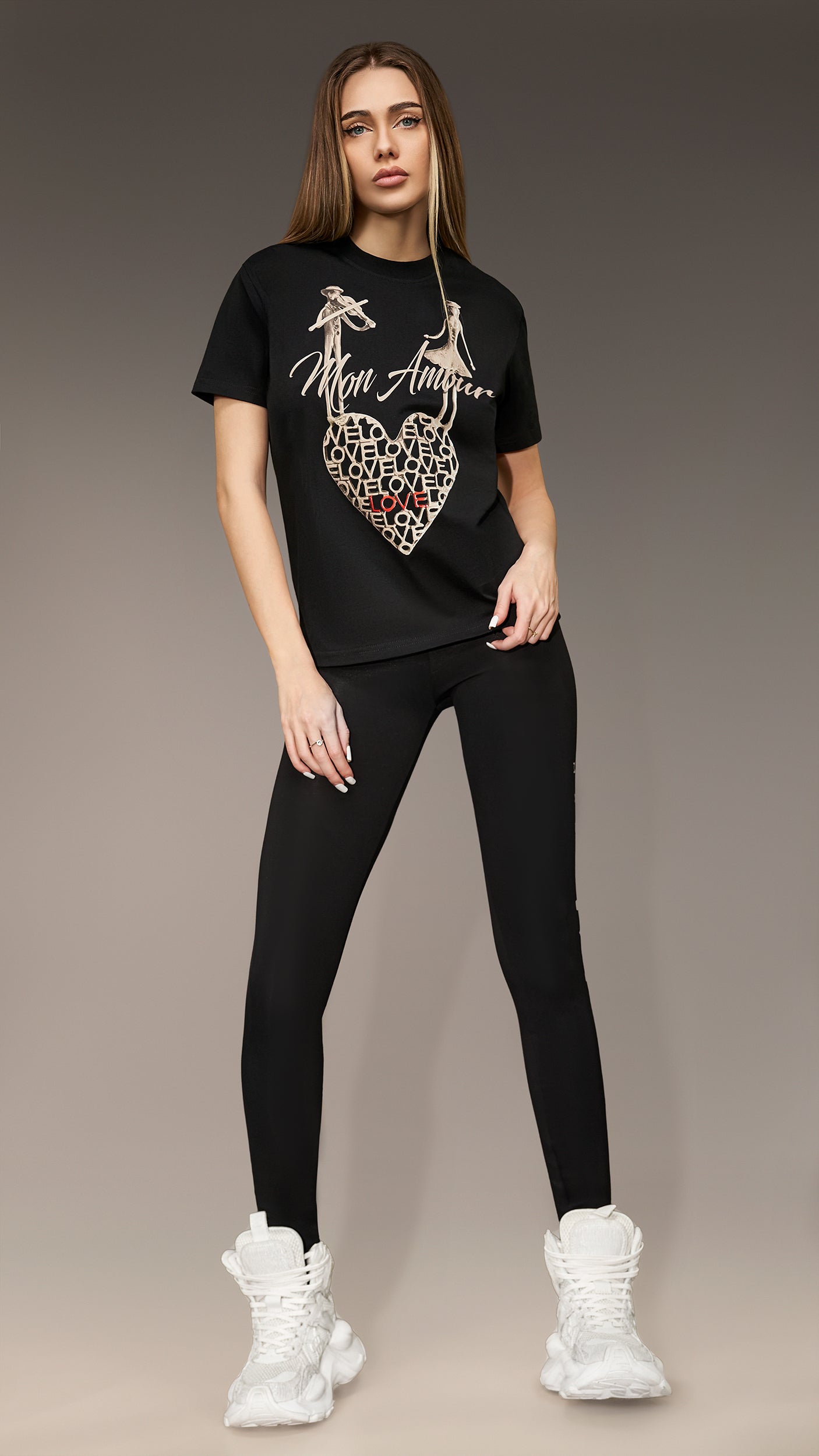 Tricou "Mon Amour" - T27006