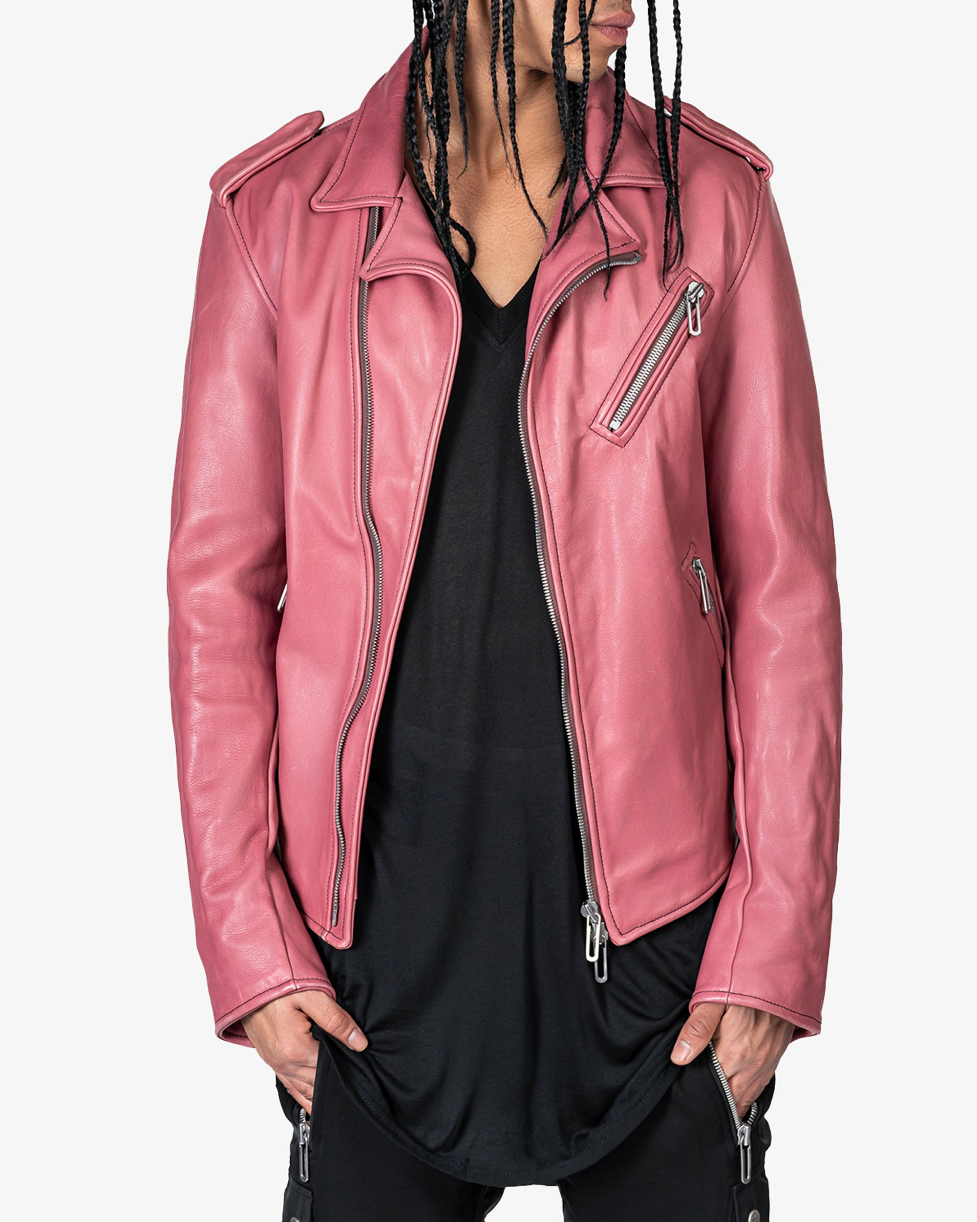 Leather jacket - J11383