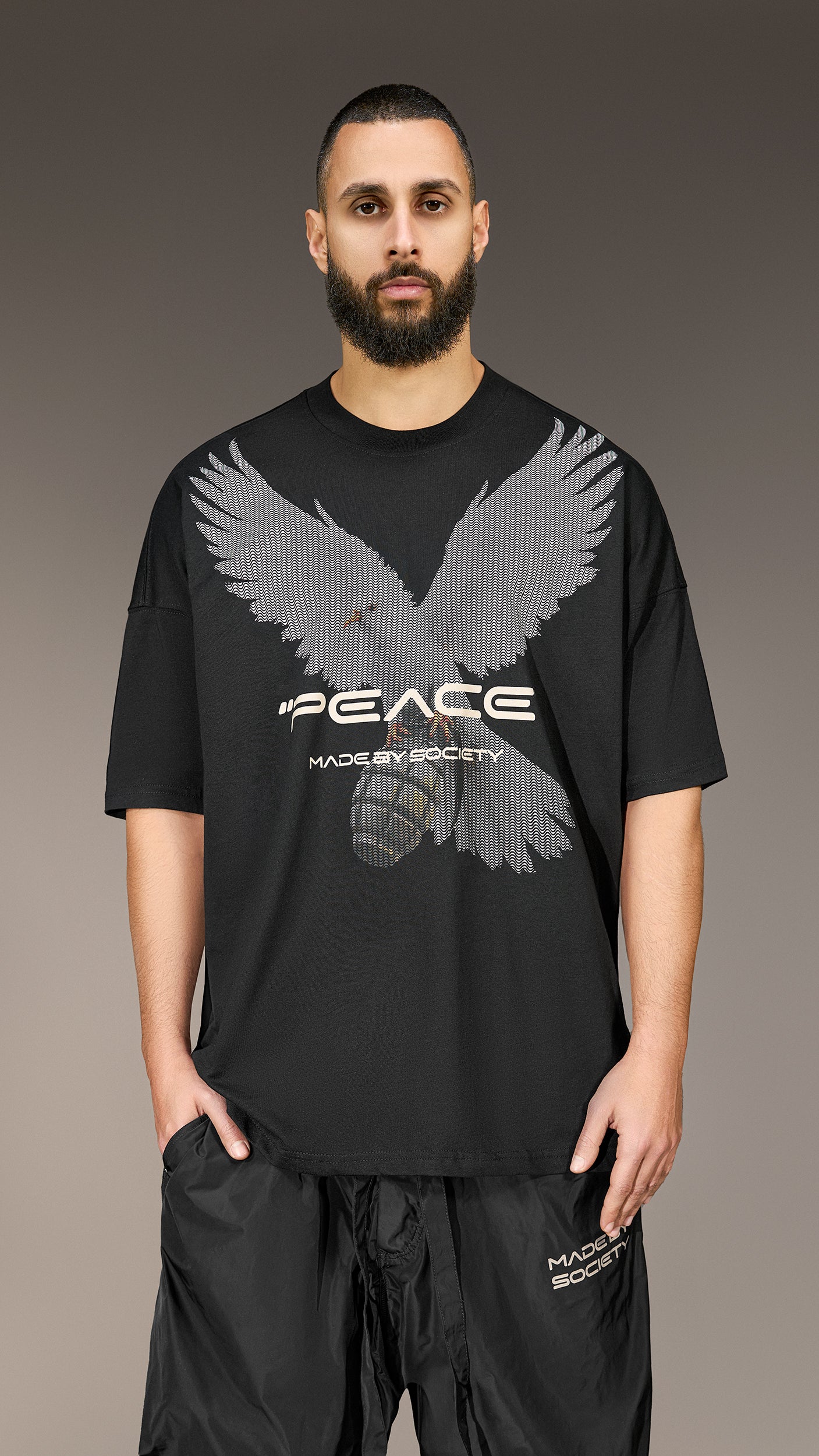 Tricou "PEACE"  Made by Society - T15981