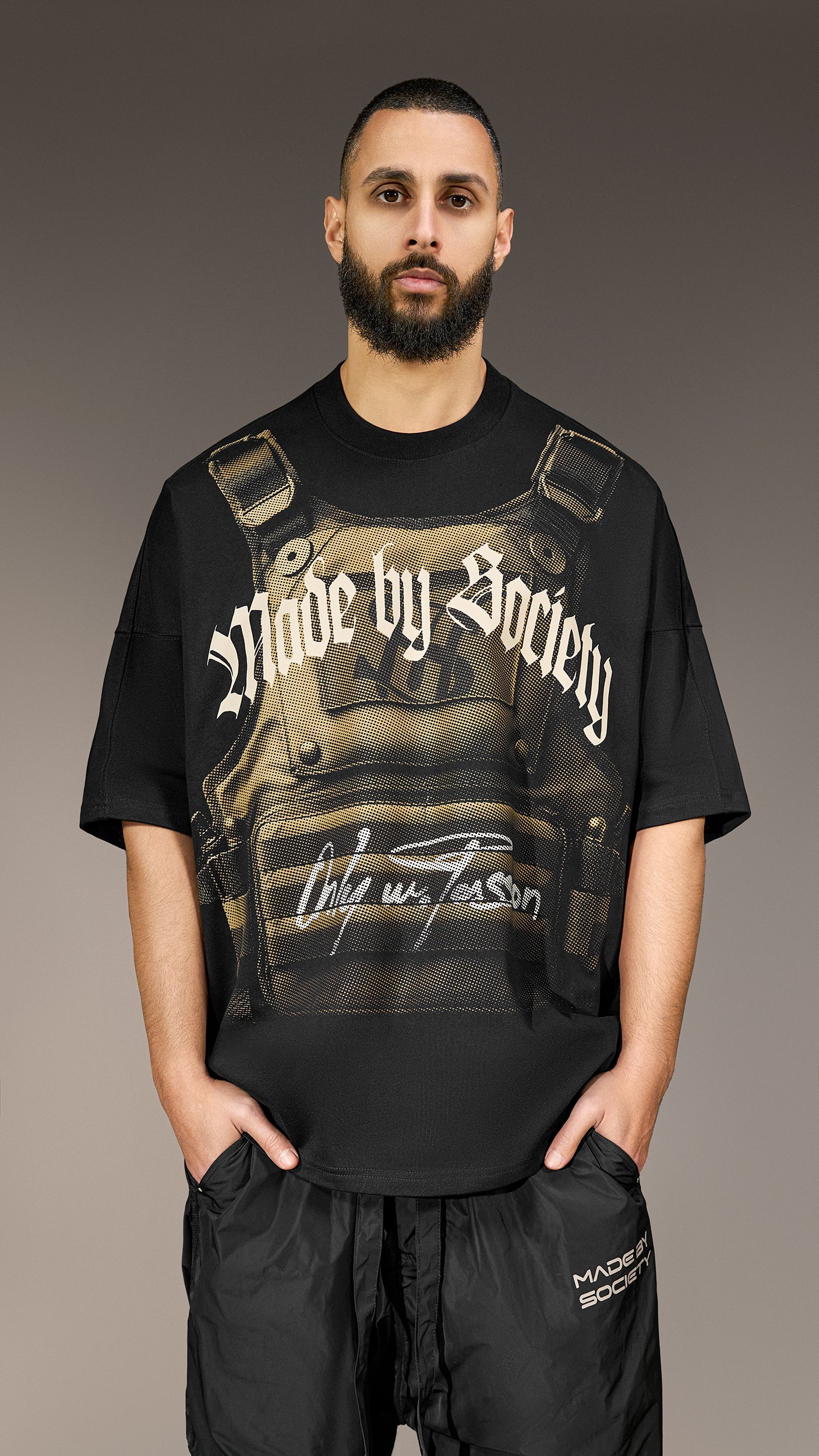 Oversized T-Shirt Made by Society - T16067