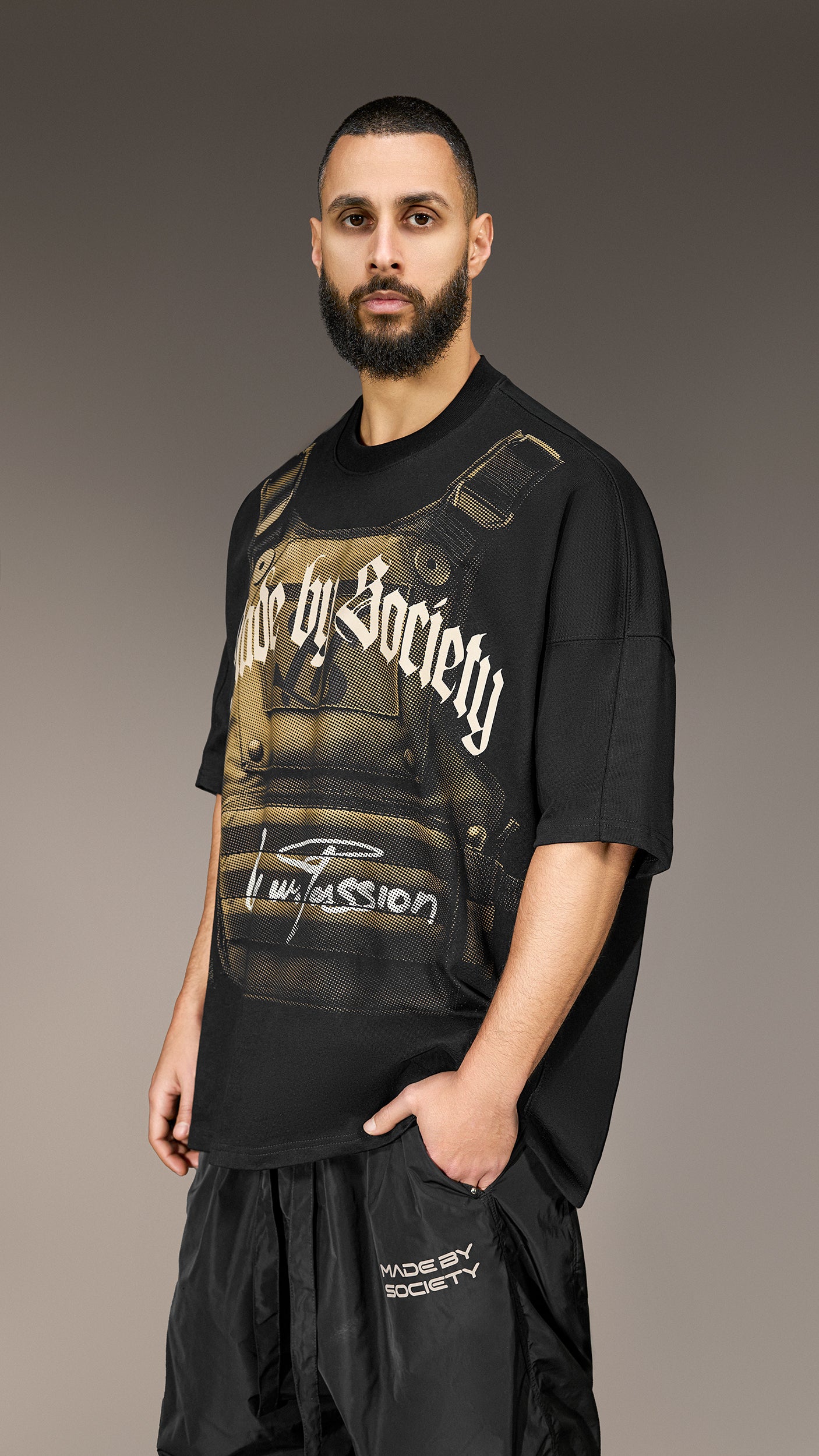 Tricou Oversized Made by Society - T16067