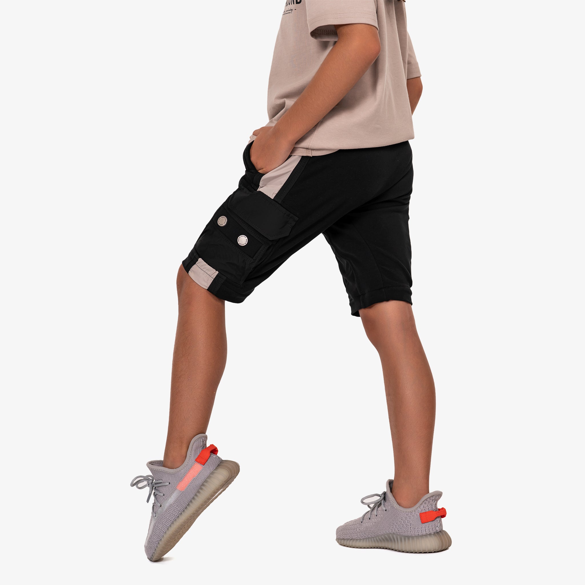 Stud cargo shorts - B33736