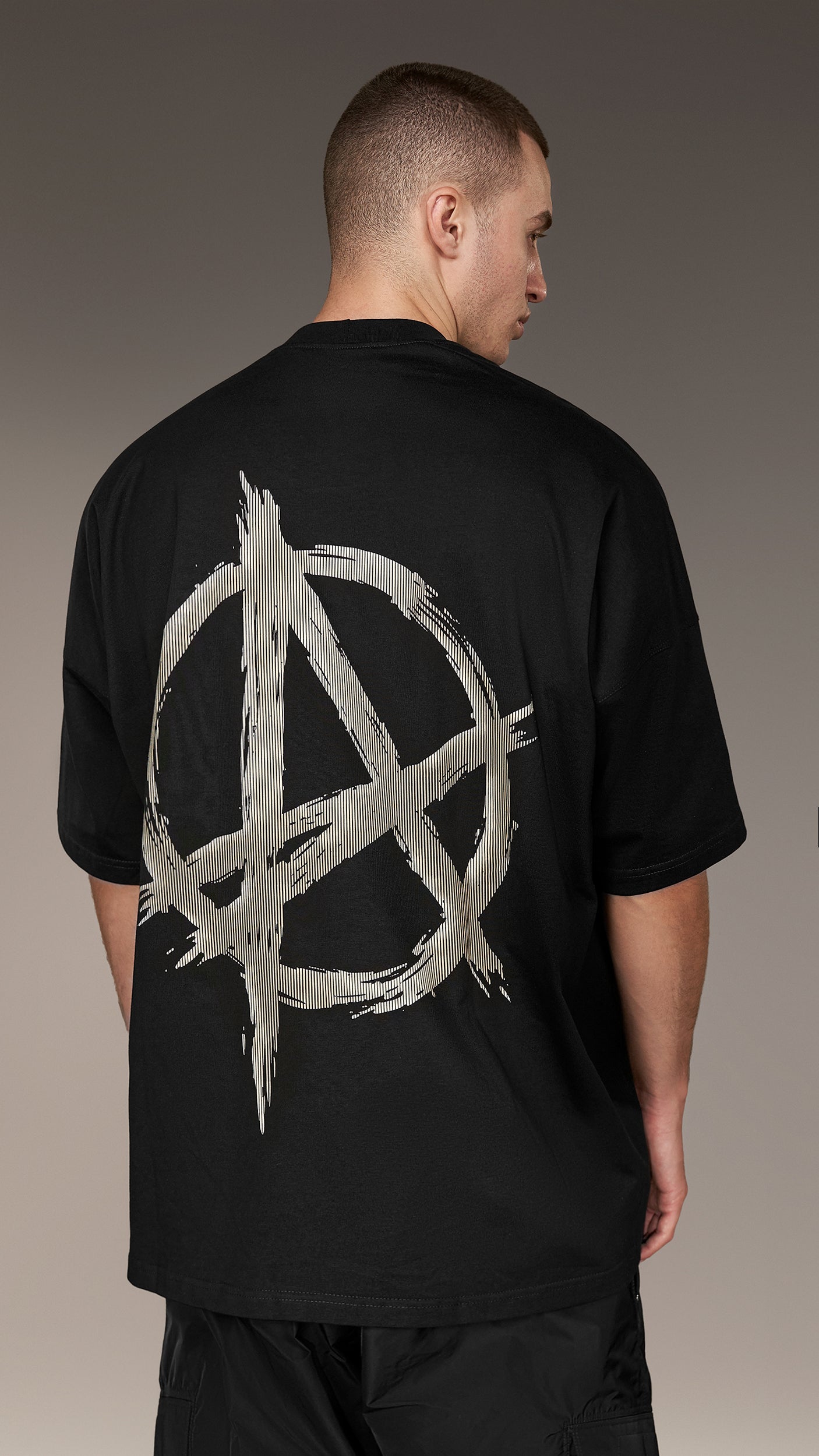 Tricouri barbati Tricou Anarchy-T16652 - Colectia urbana