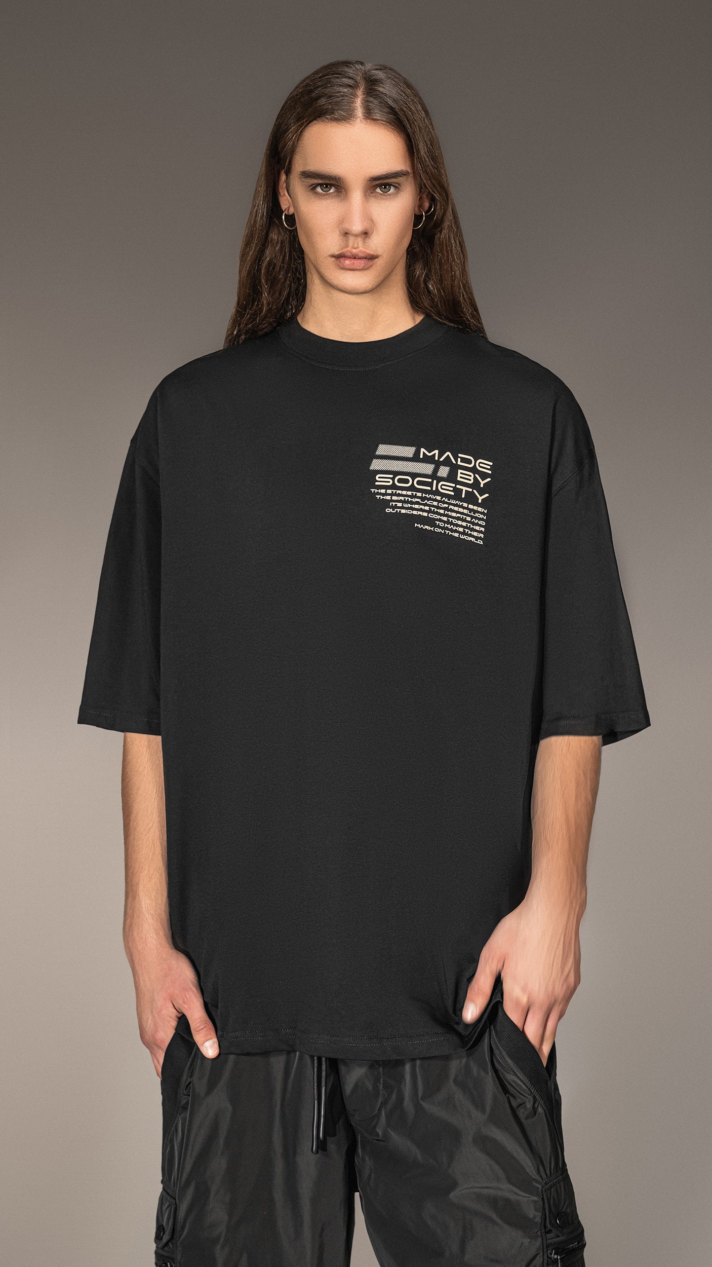 T-shirt "Made by Society" - T15763