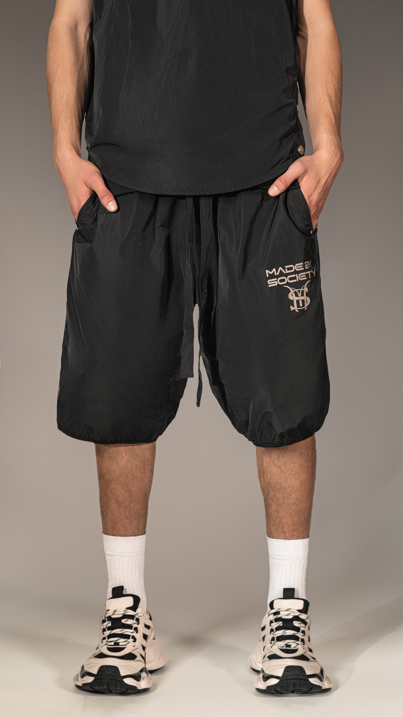 "Made by Society" Casual Bermuda Shorts - B15619