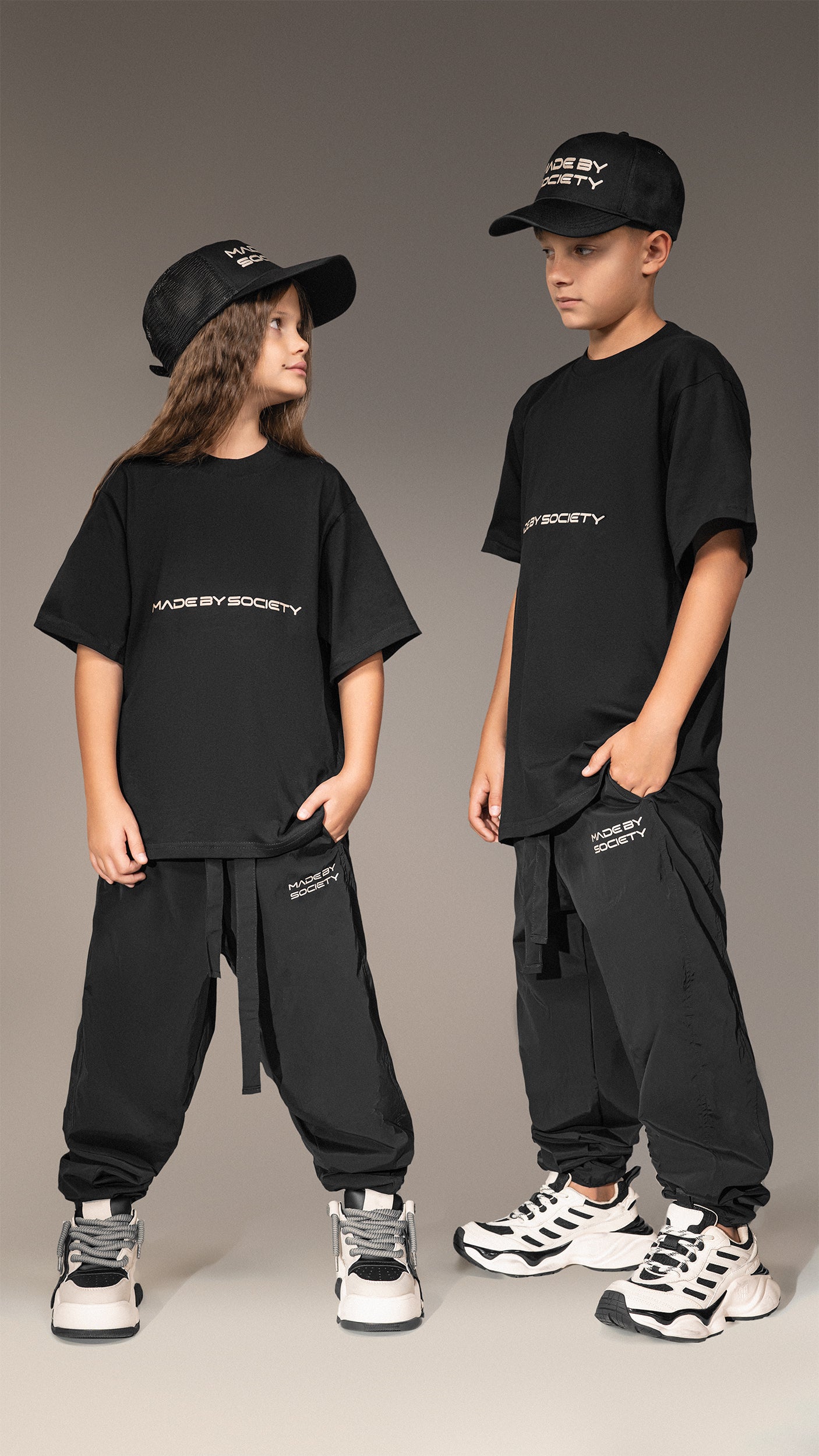 Pantaloni jogger "Made By Society" - P35740