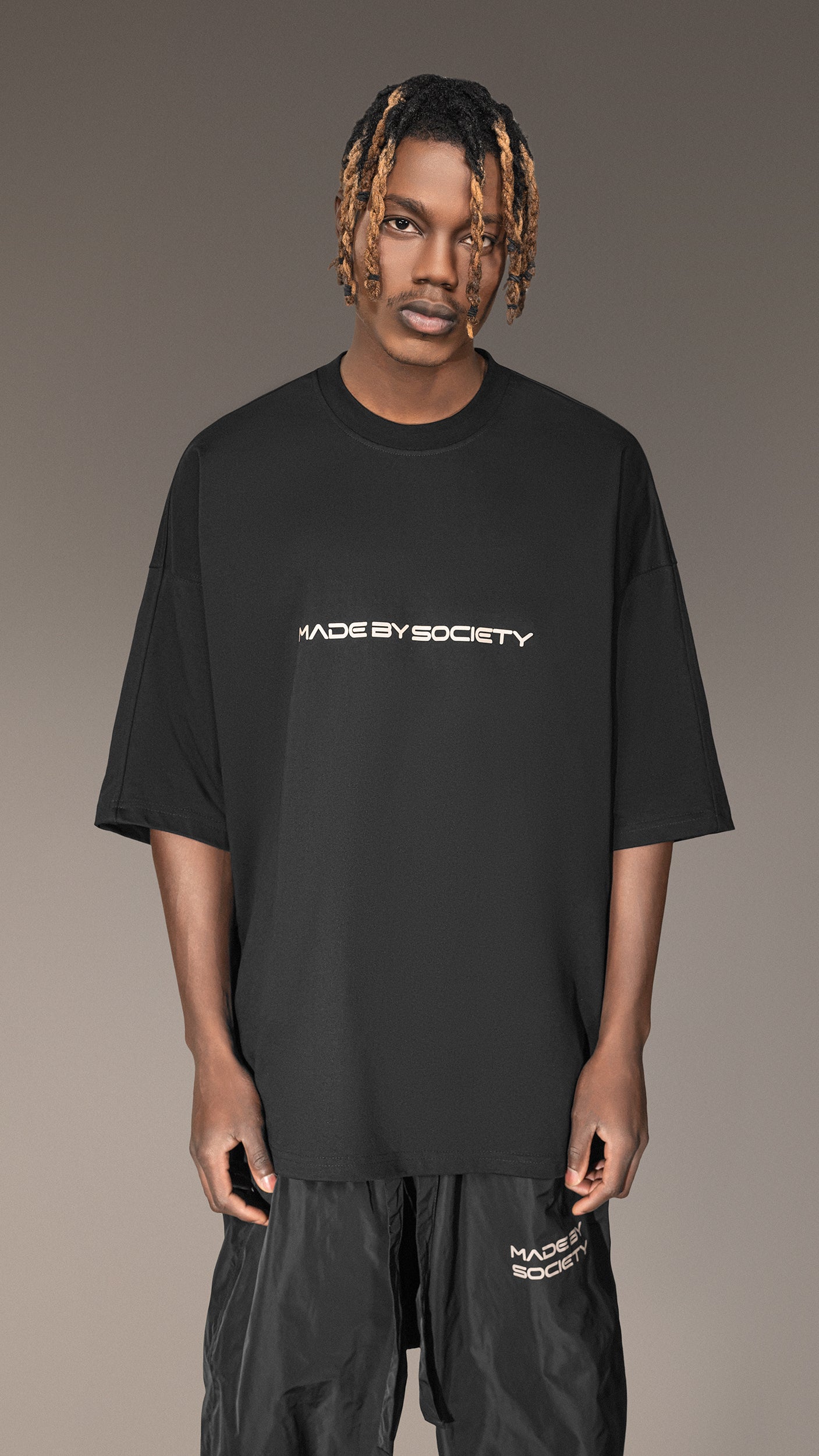 Tricou Oversized "MADE BY SOCIETY" - T15771