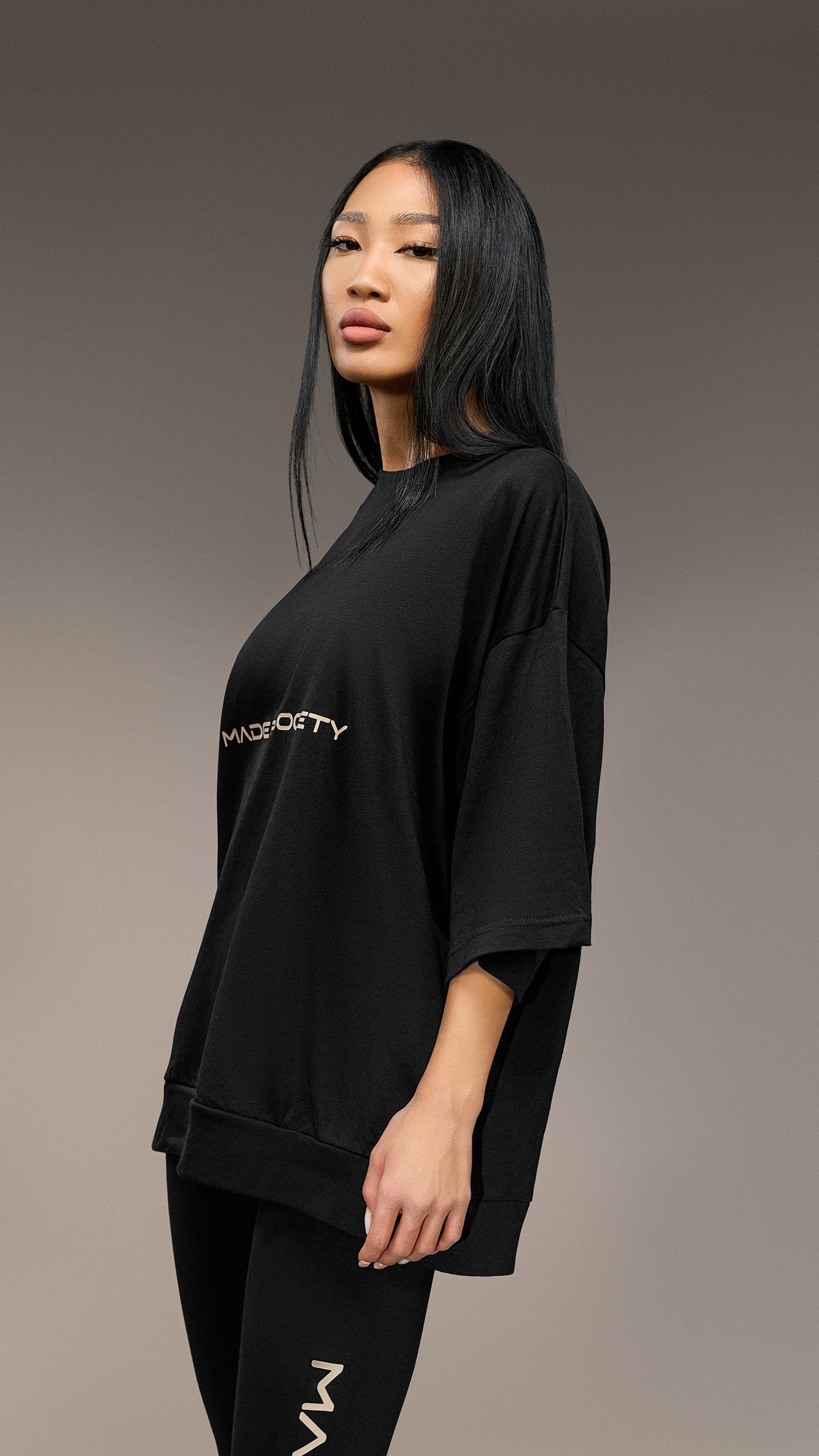 Made By Society Oversized T-shirt - T25915