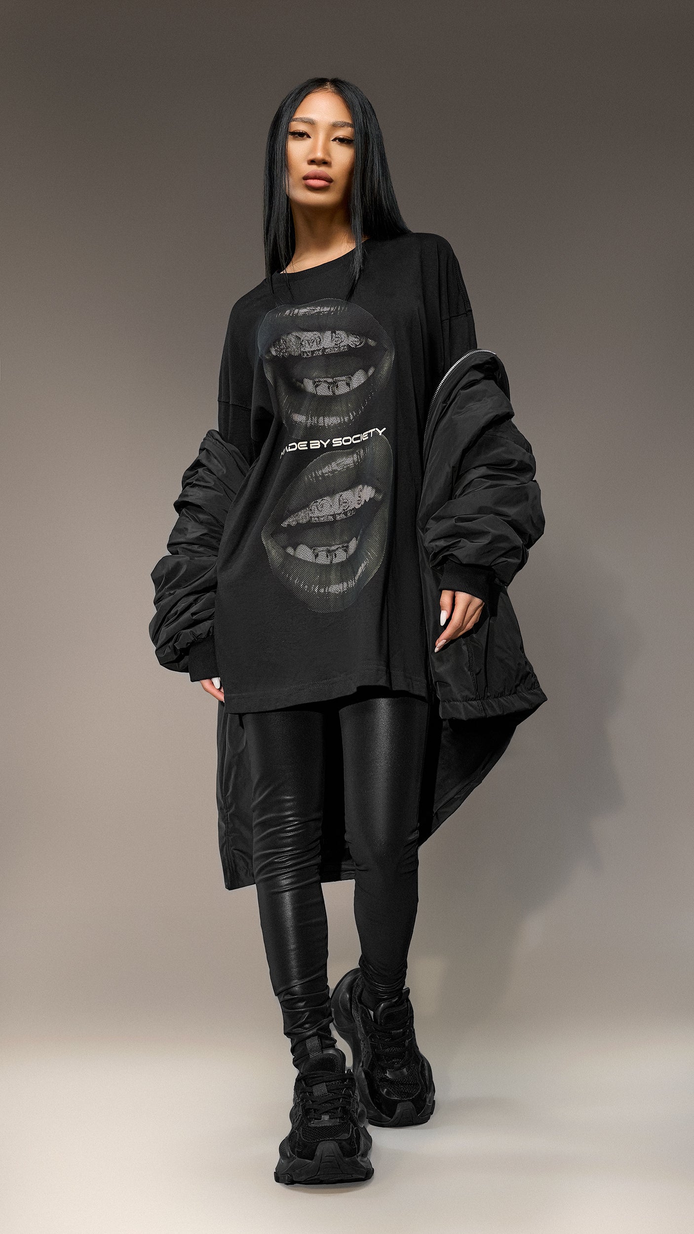 Oversize T-shirt Made by Society - T25850