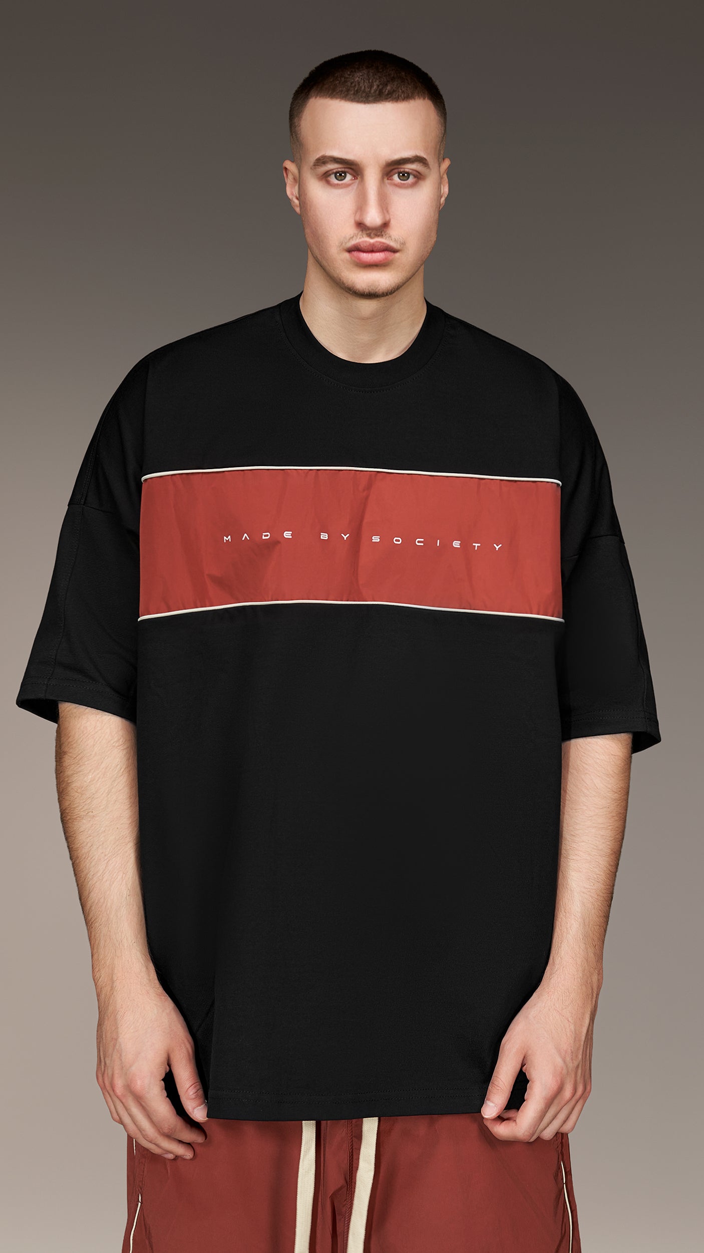 Tricouri barbati Tricou AMBER SCHEMATIC - T17184 - Colectia urbana