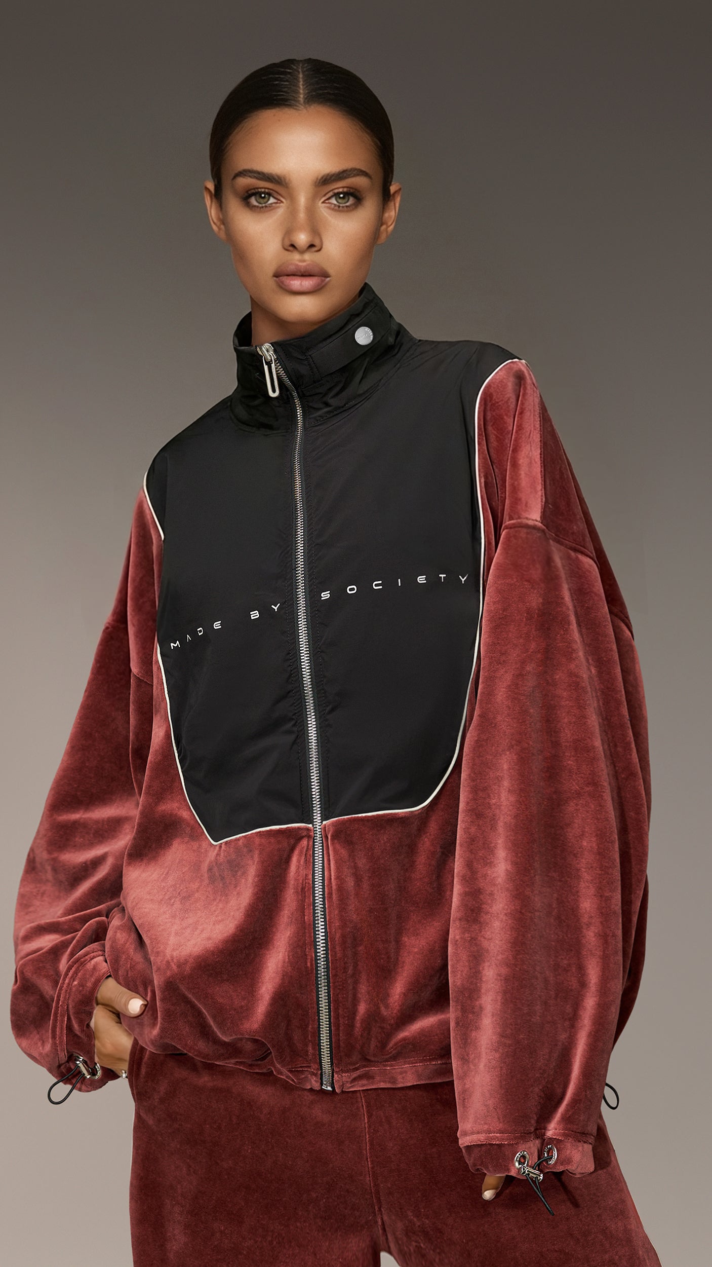 Hanorac Hybrid Velvet Anorak -H27072