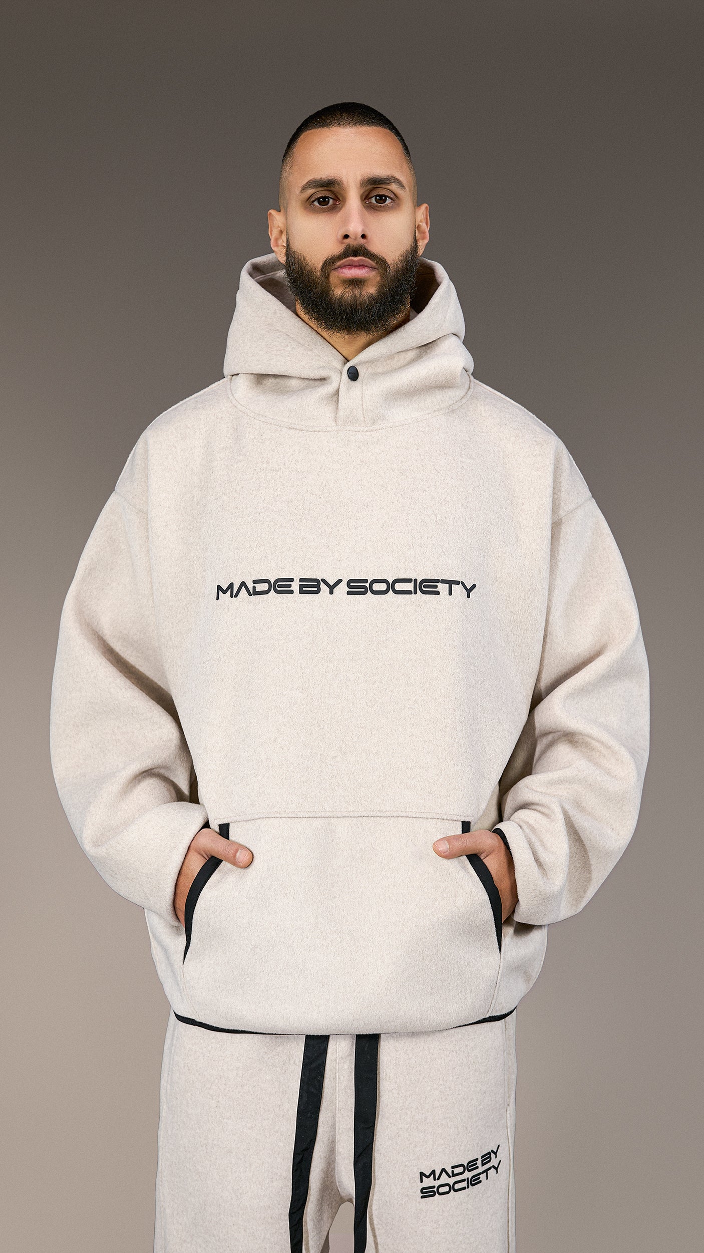 Hoodie "Made By Society" - H15977