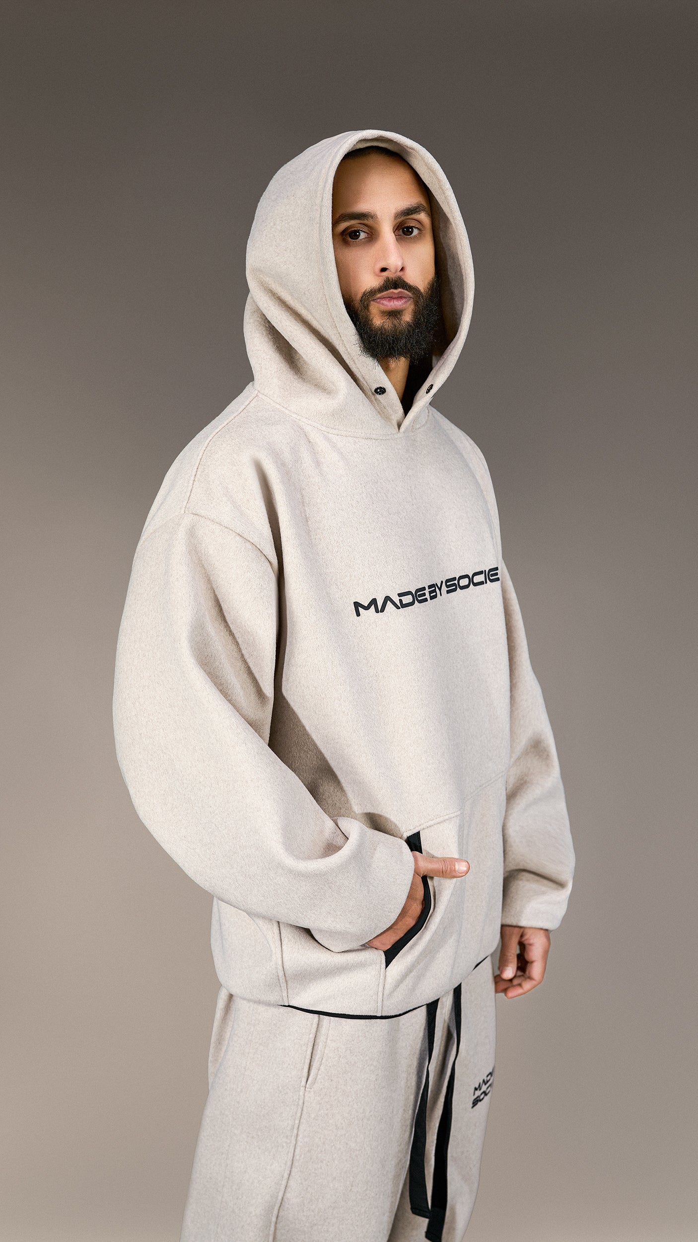 Hoodie "Made By Society" - H15977