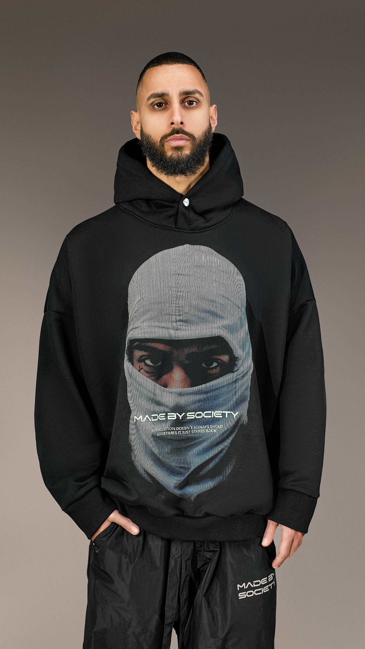 Anarchy Hoodie "Made by Society" - H15968