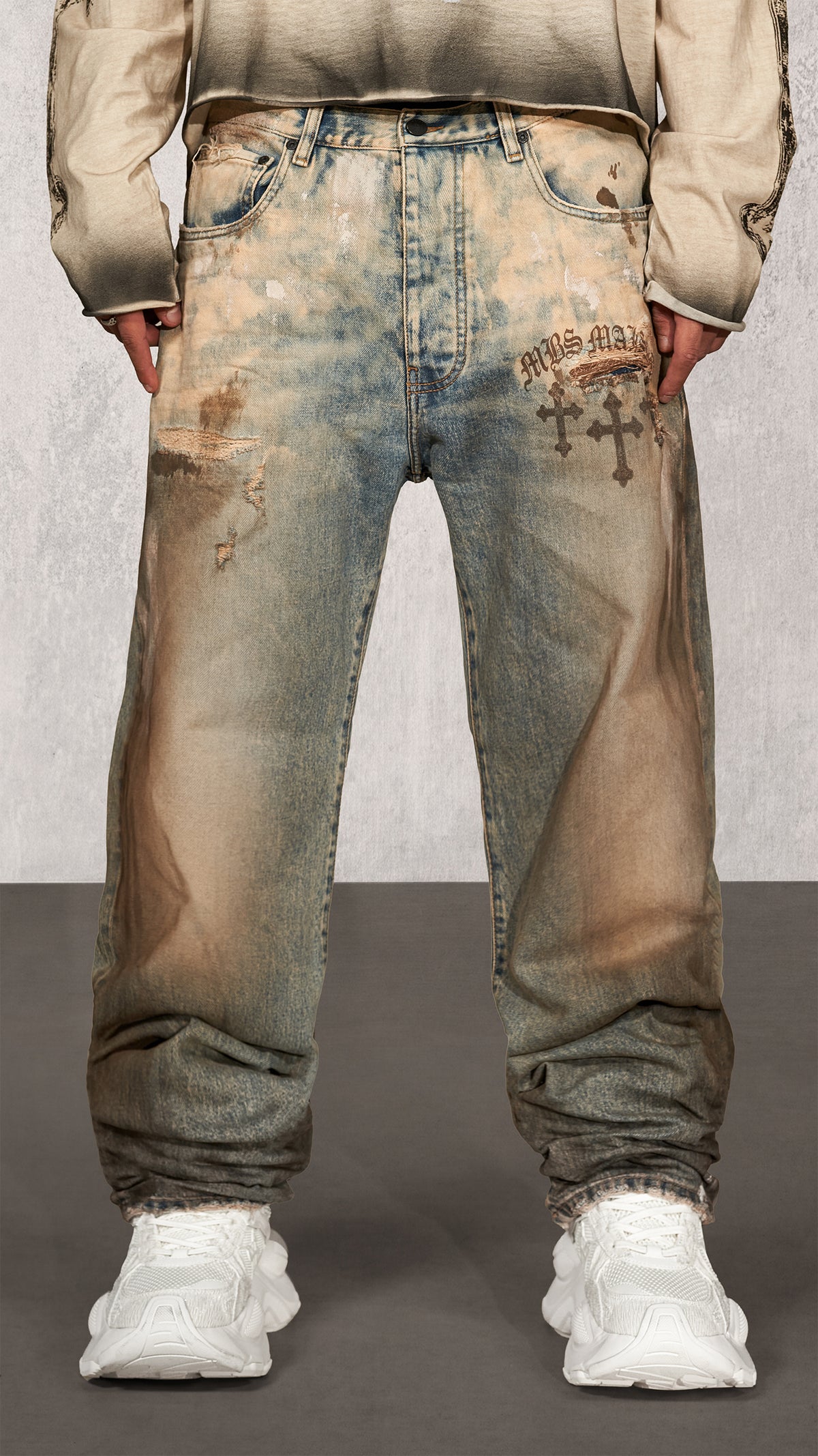 Jeans ASH-VOLT WIDE - P17240