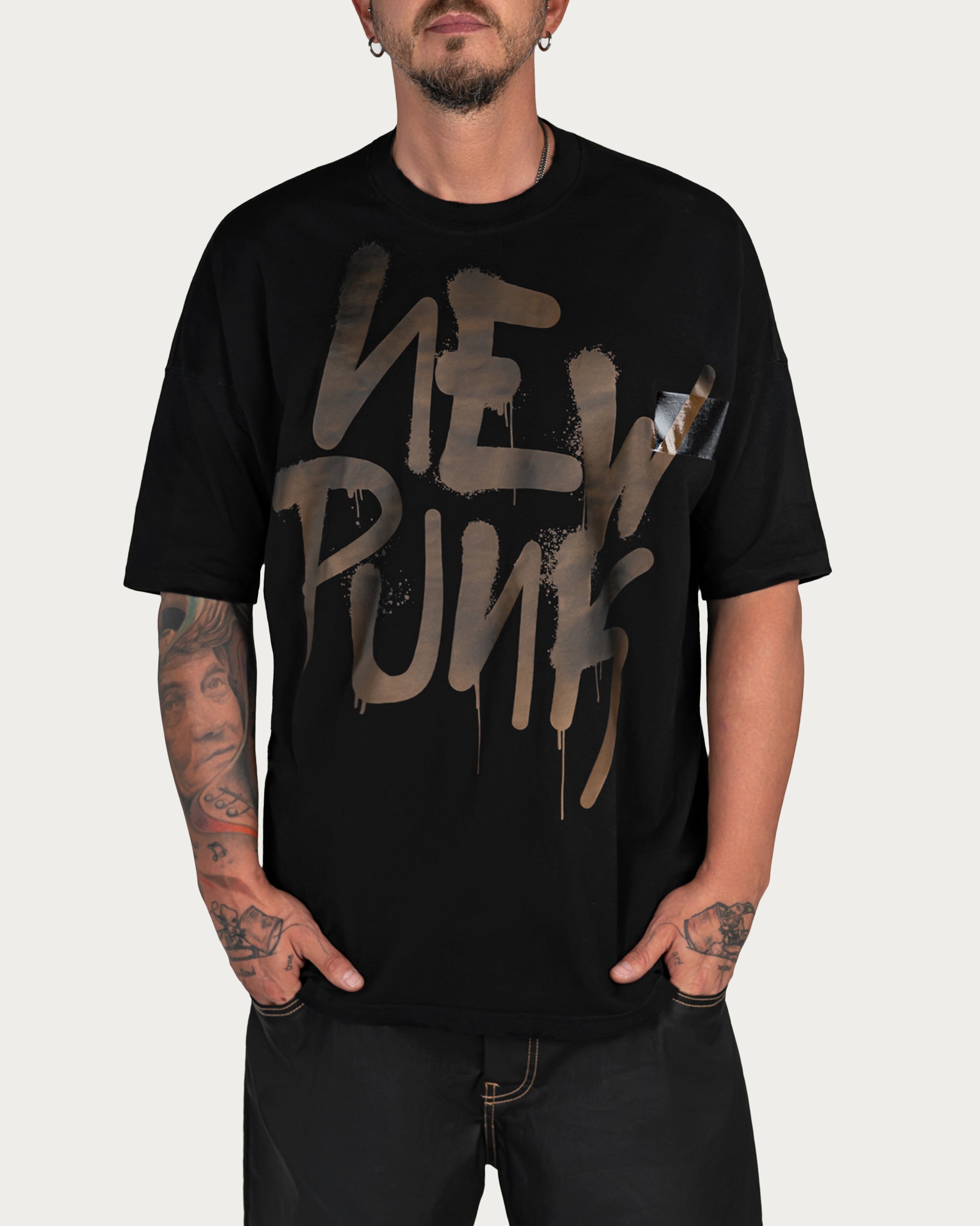 NEW PUNK T-SHIRT - T15037