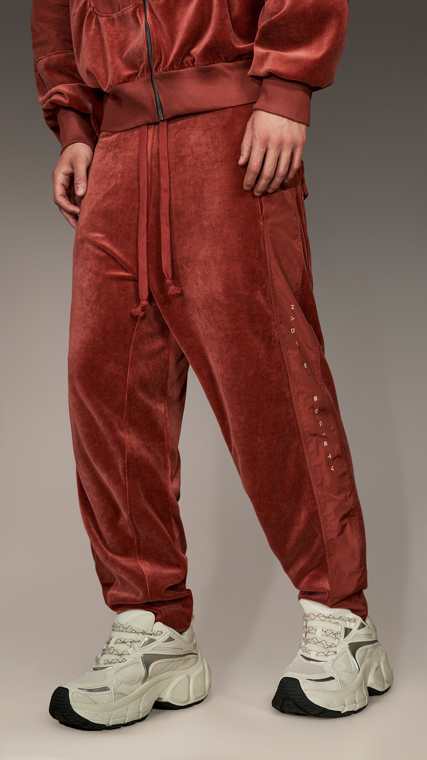 Pantaloni catifea Made by Society - P16790