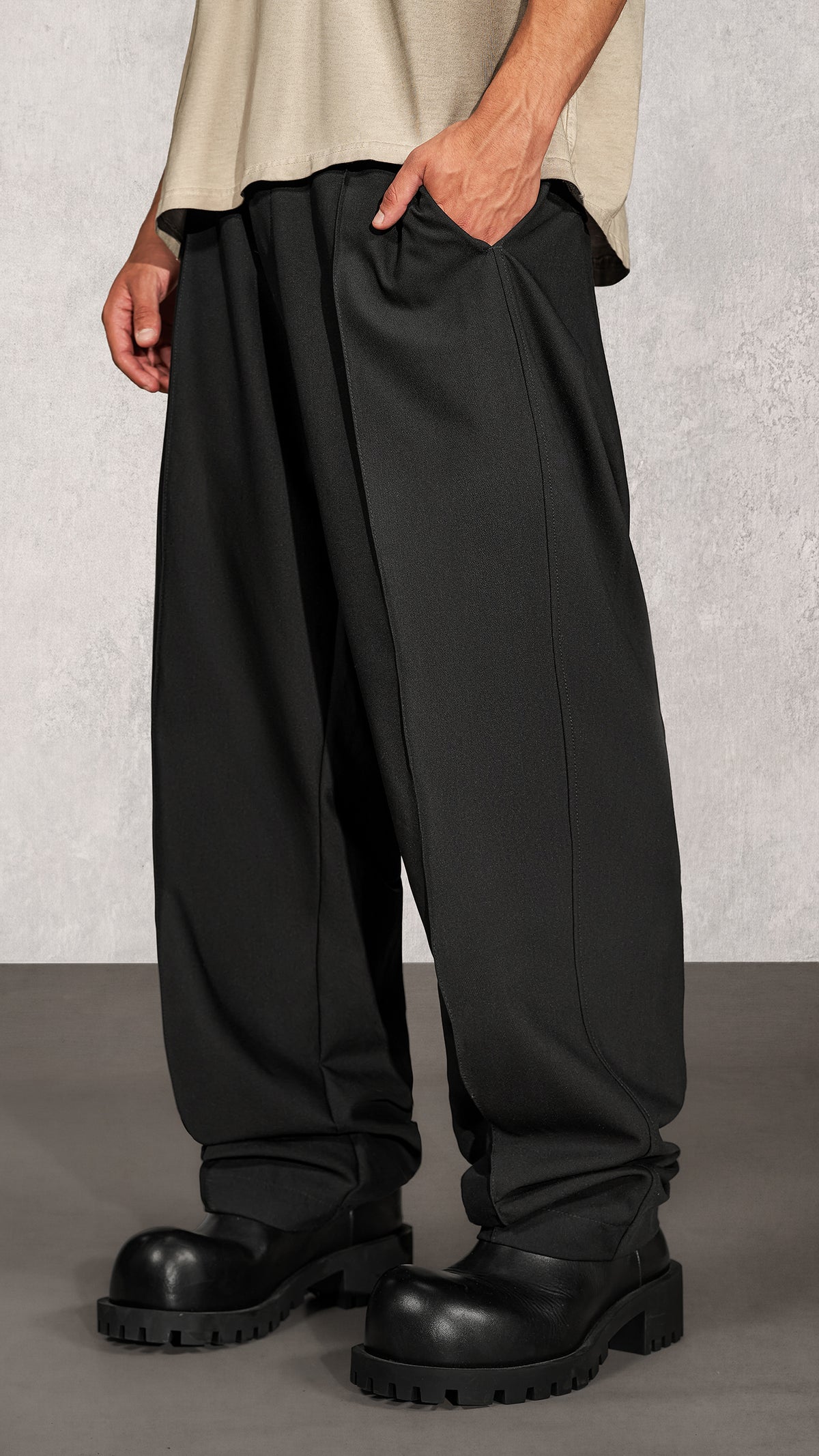Pantaloni Uniform Black - P17635