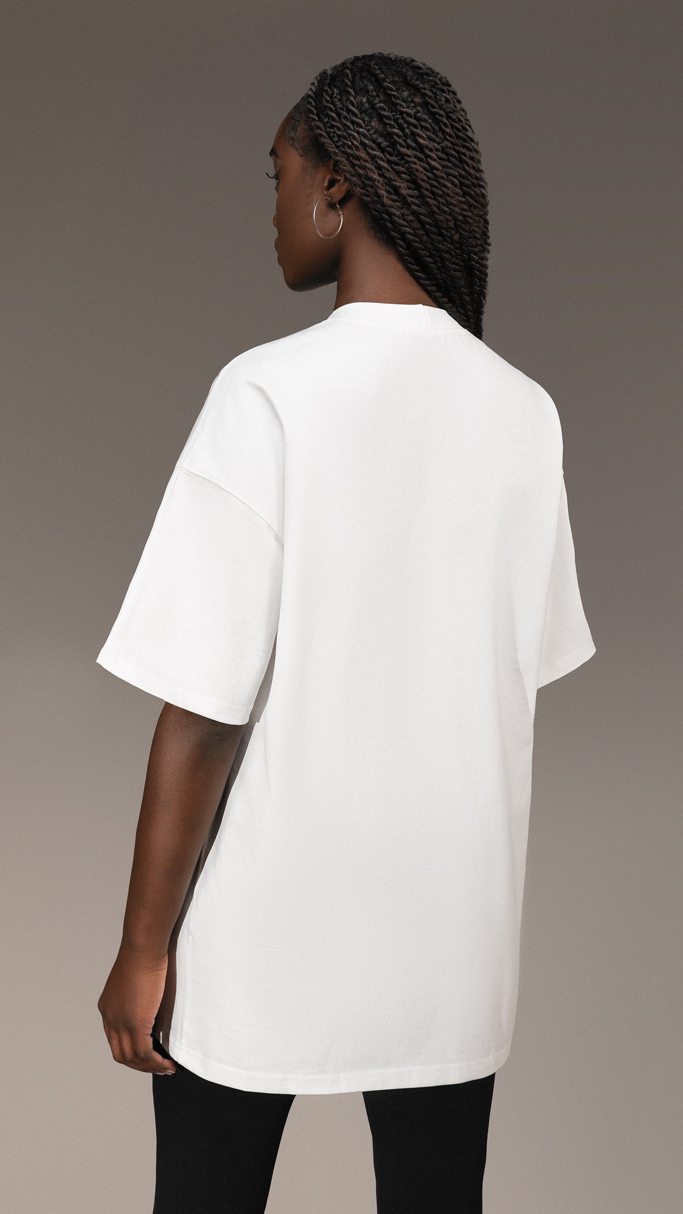 Oversized T-shirt "Made By Society" - T25791