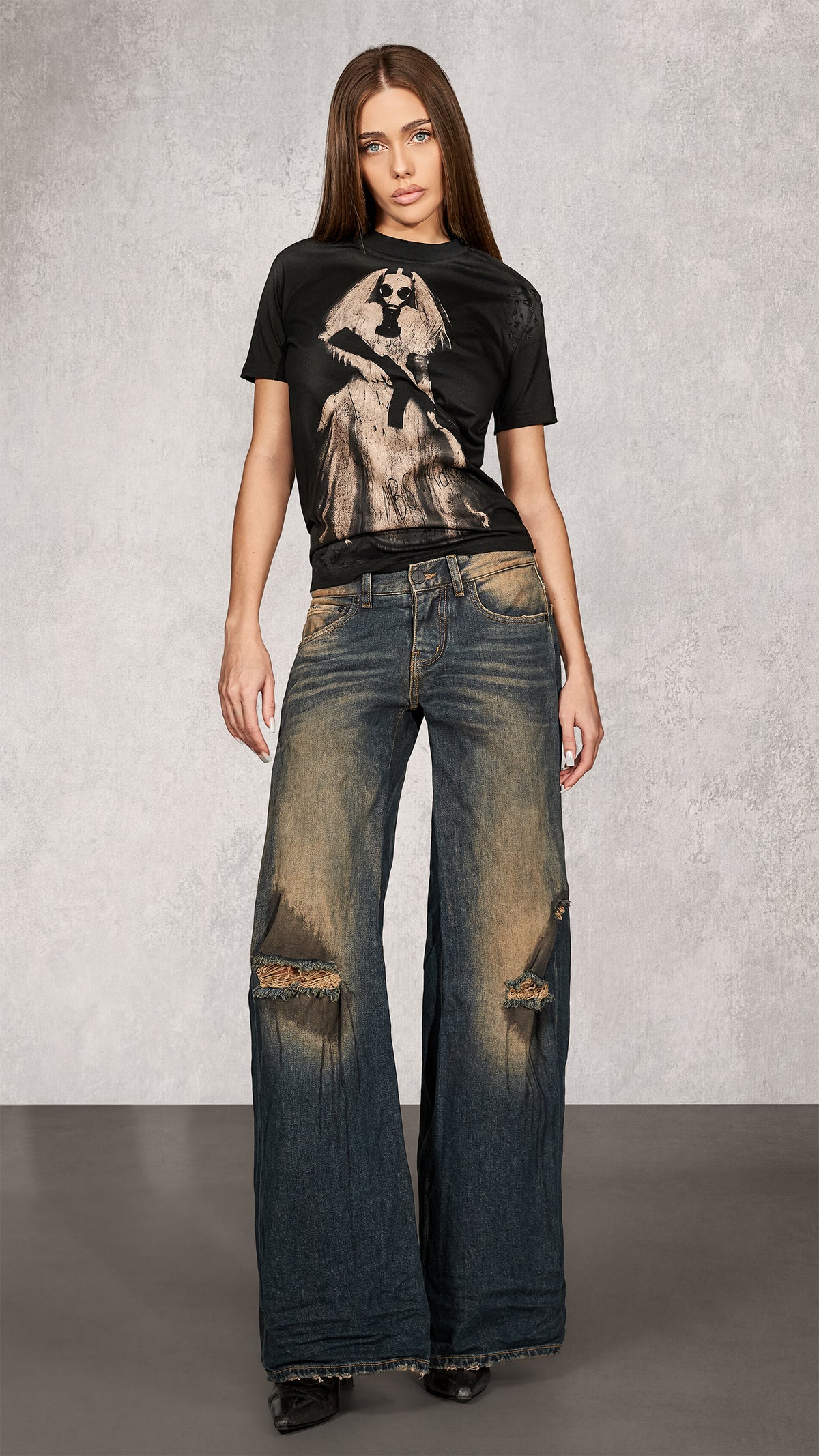 Jeans CONCRETE EROSION - P27235