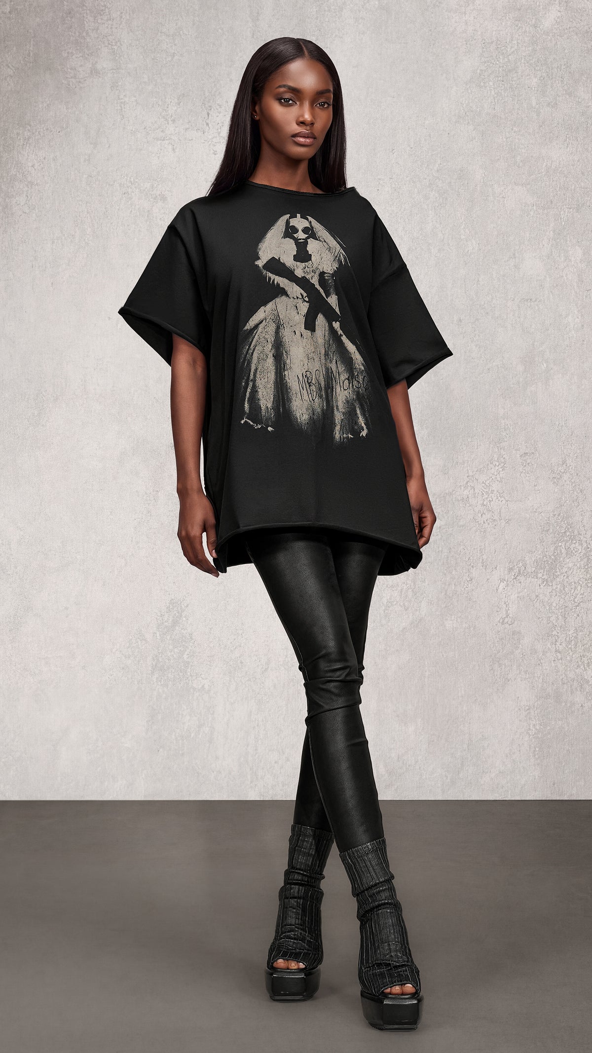 Tricou Noir Élément - T27904