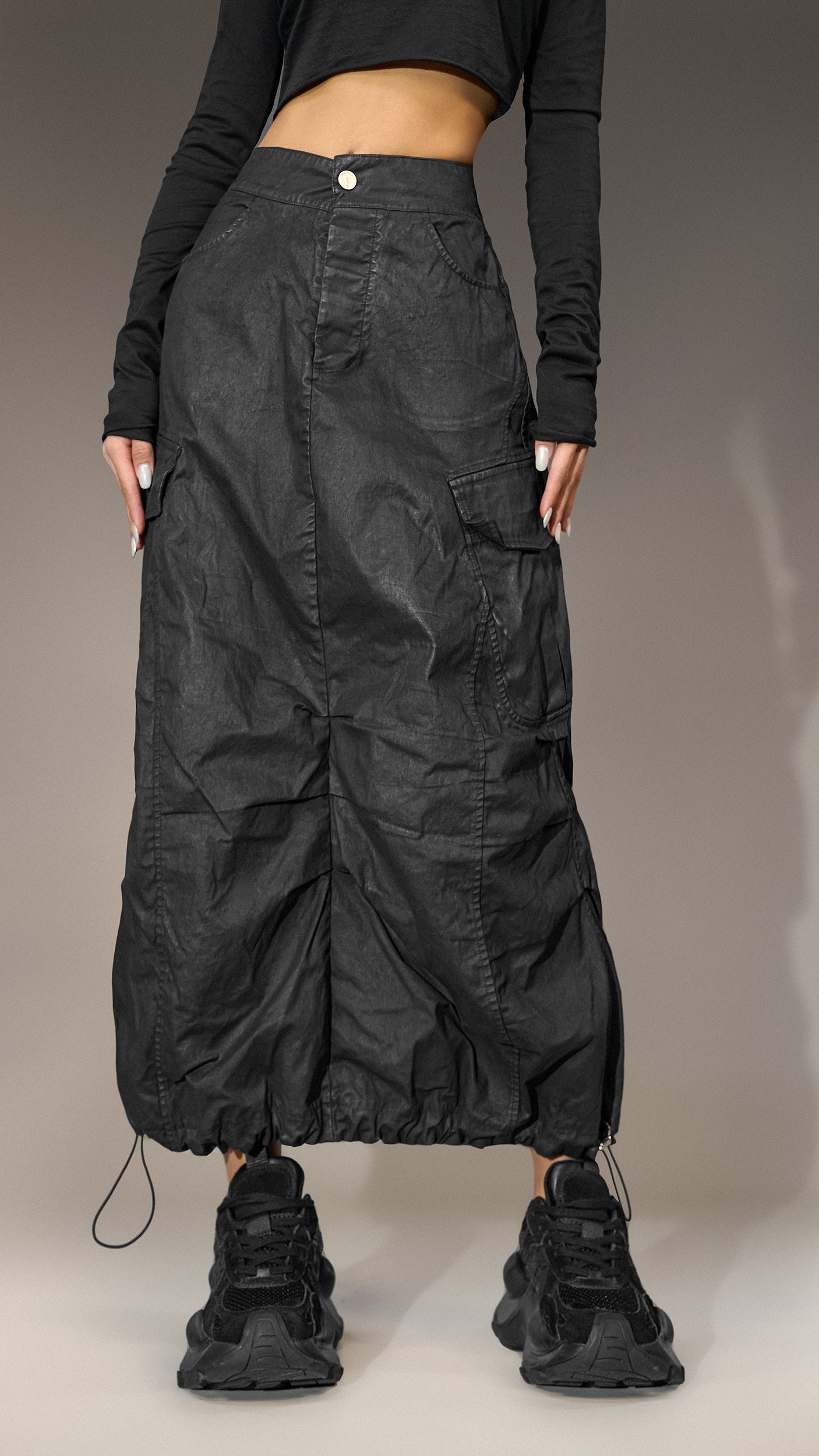 "Made by Society" Cargo Skirt - F25297