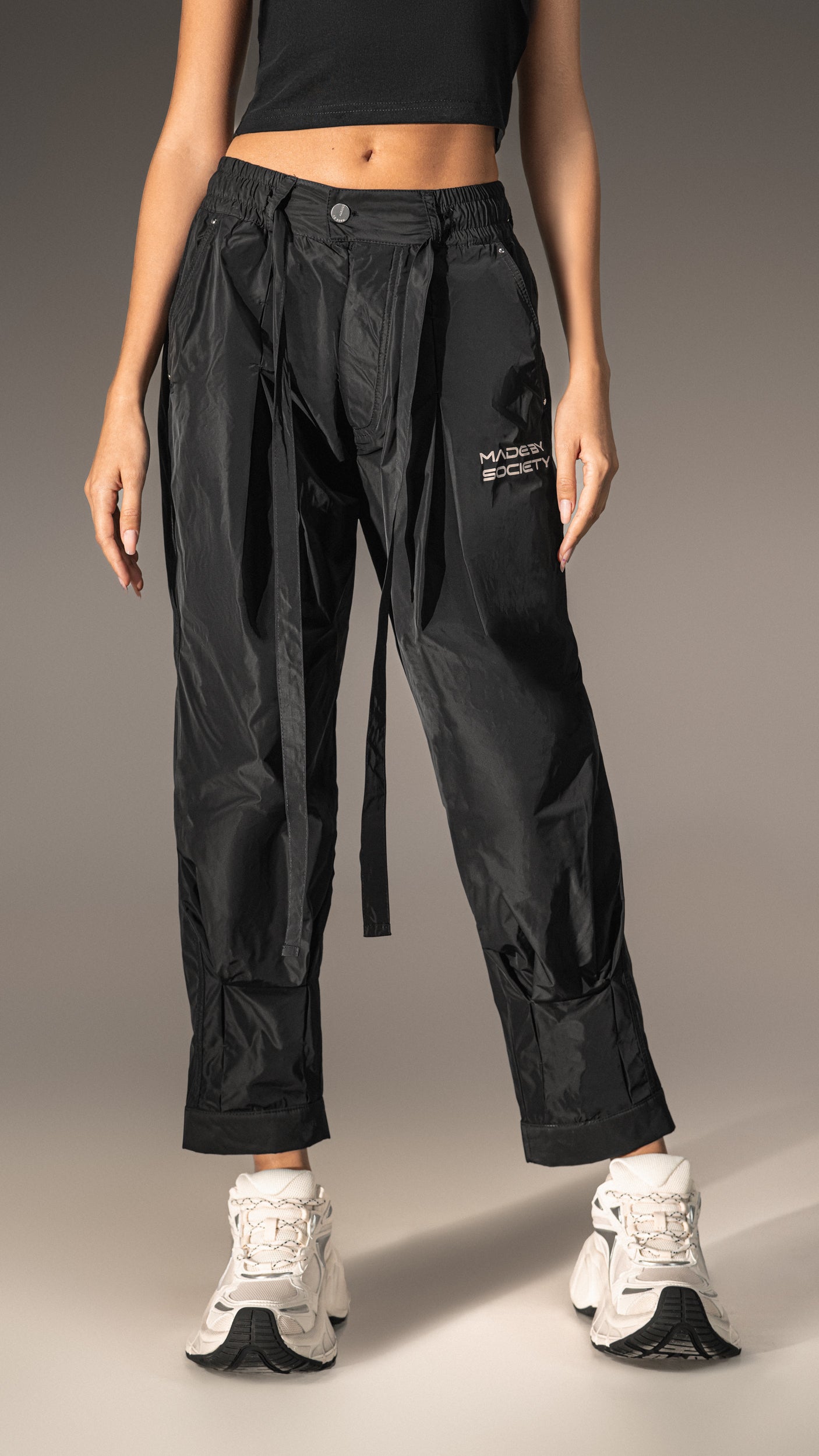 Pantaloni „Made by Society” – Stil Urban Simplu - P25784