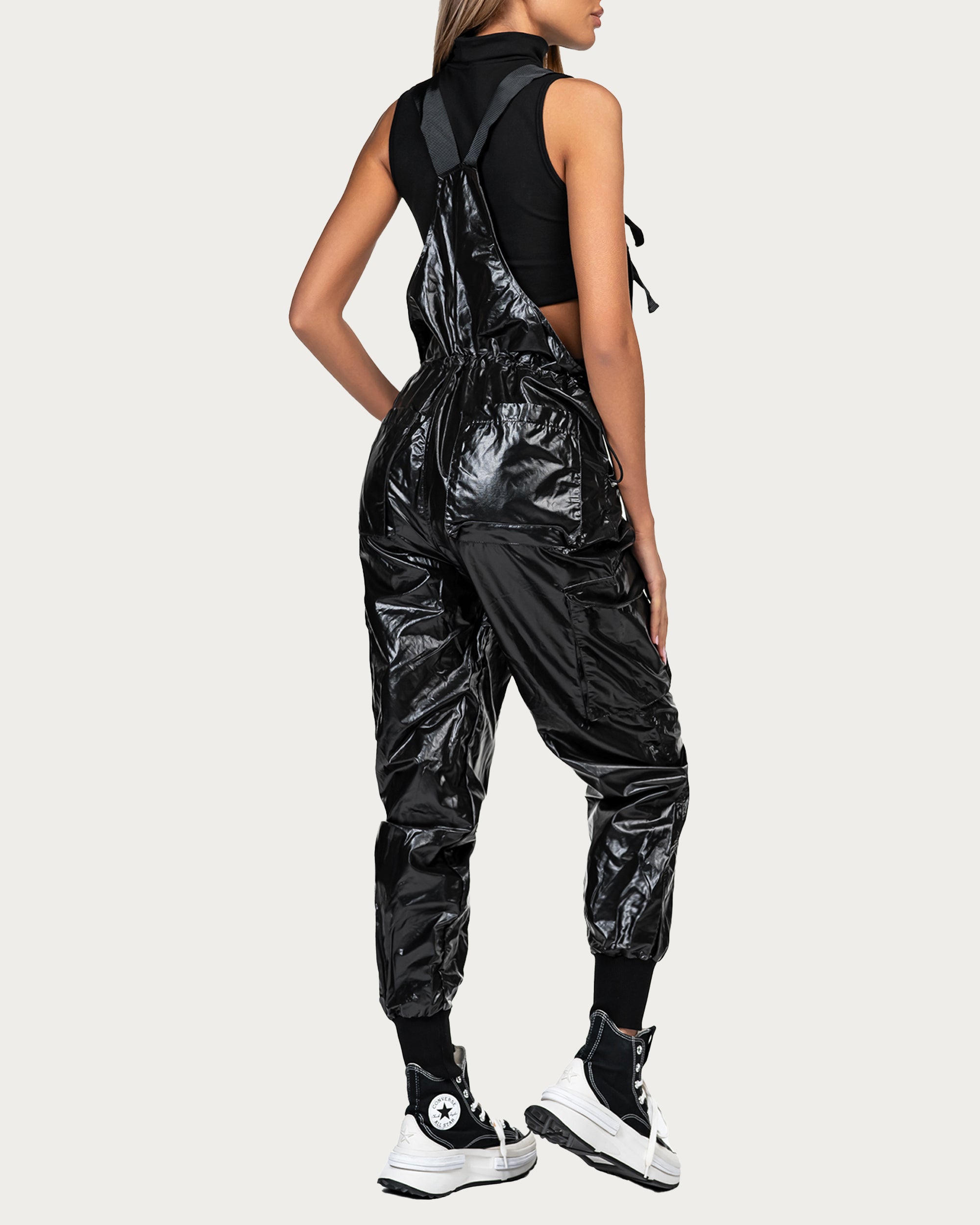 Glossy dungaree - P21084