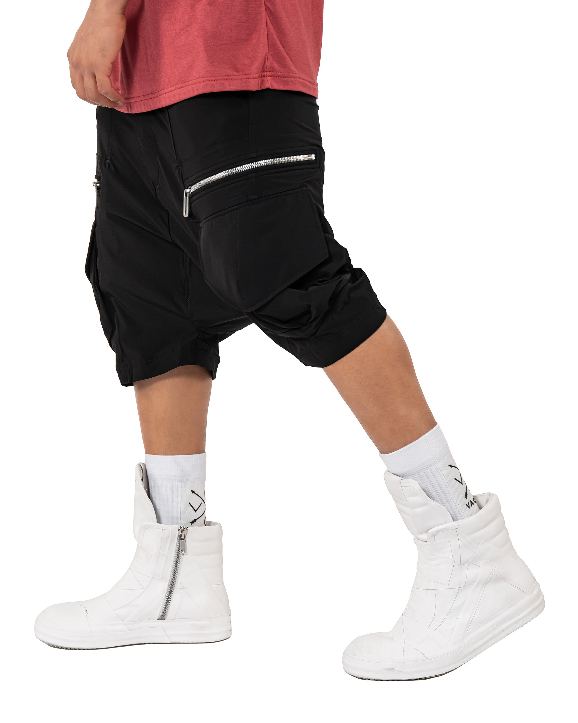 Zip cargo shorts - B11827