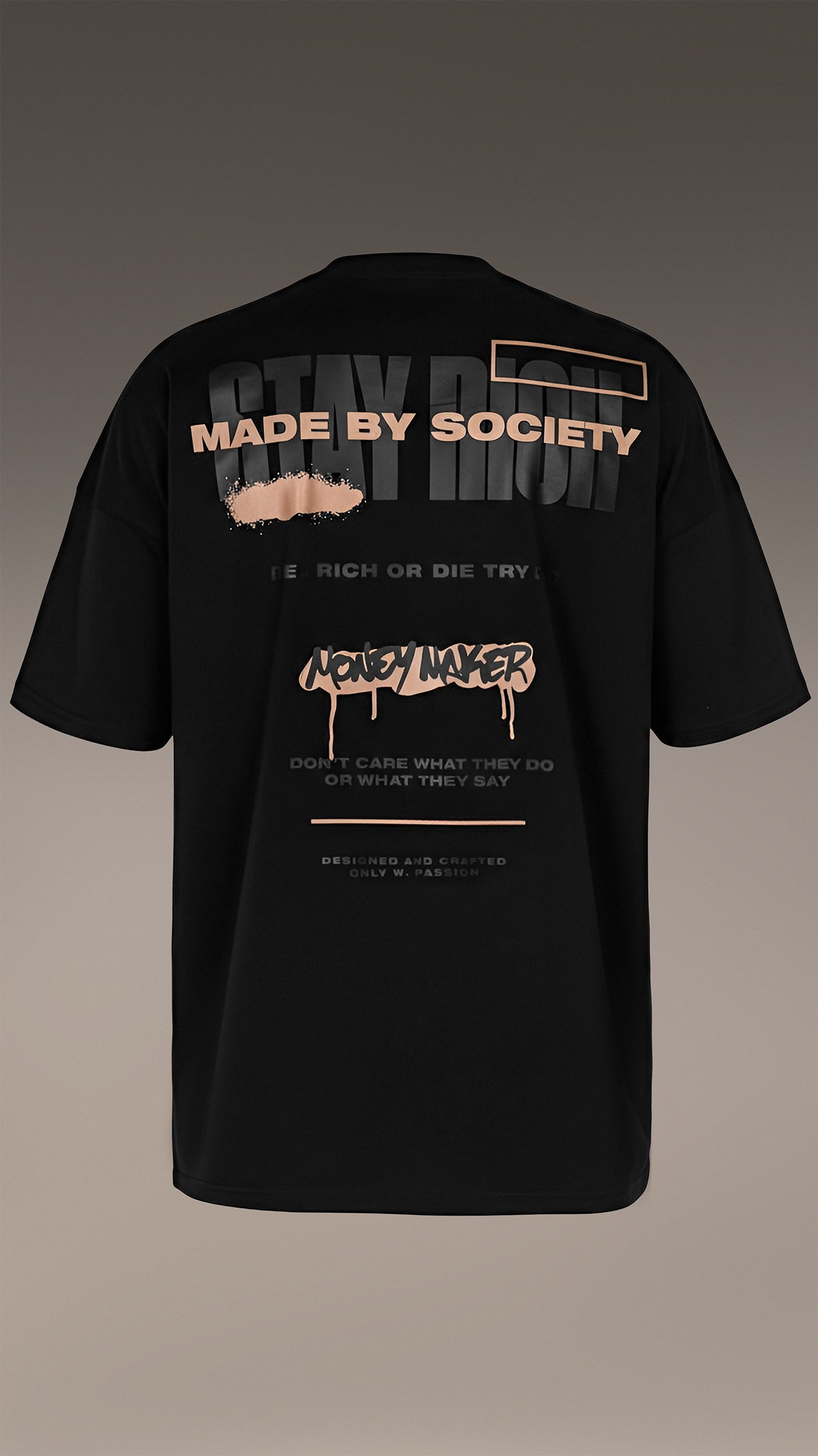 Tricou “Addicted / Stay Rich” - T14764