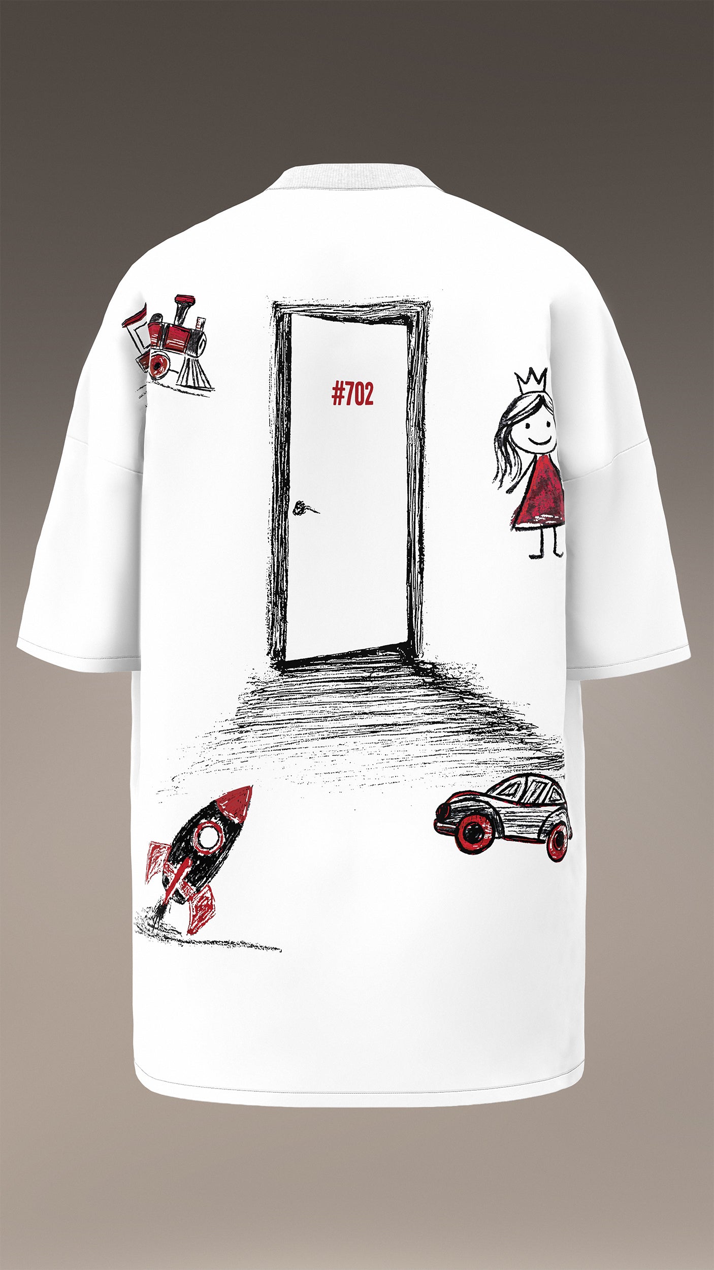 TRICOU BARBATI "CURAJ" - T16936