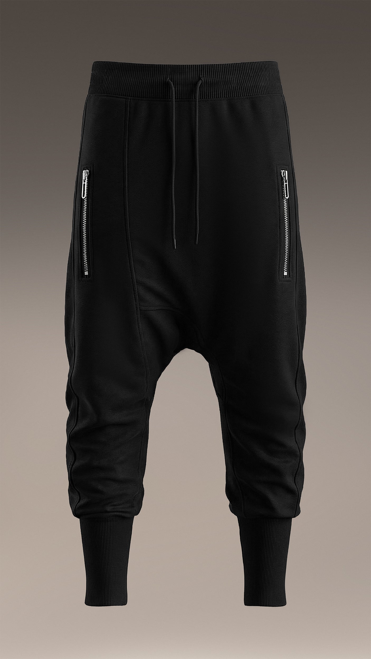 Zipper jogger pants - P14121