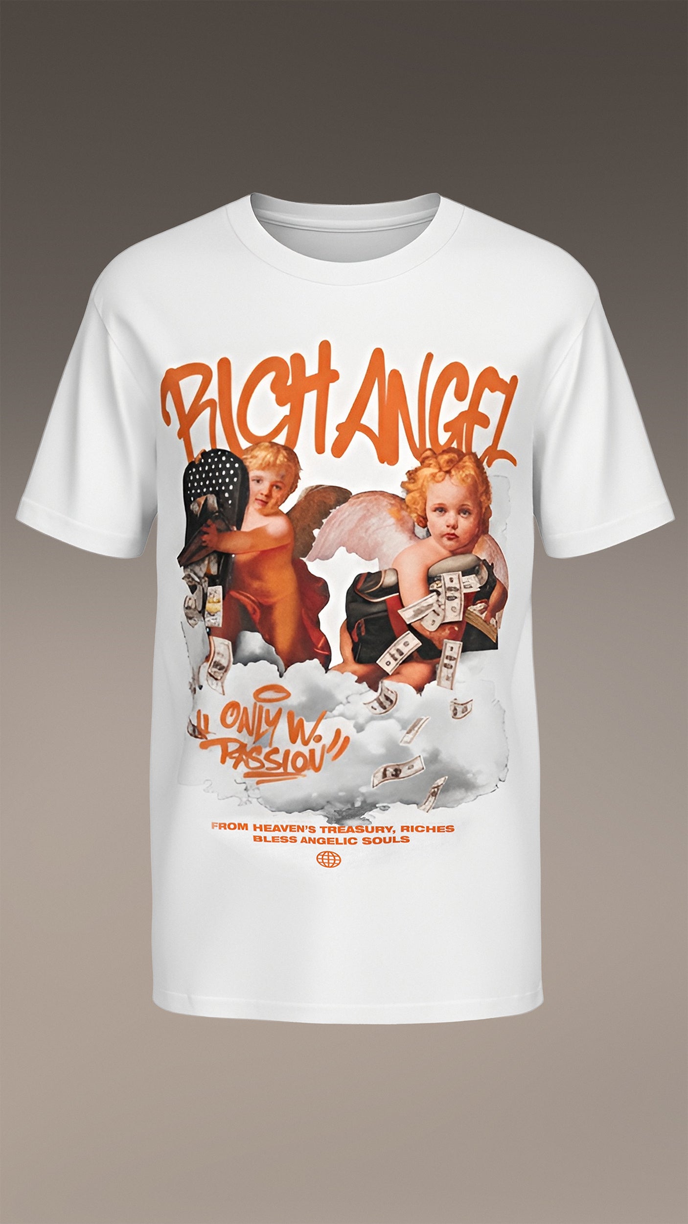 Rich angel t-shirt - T34776