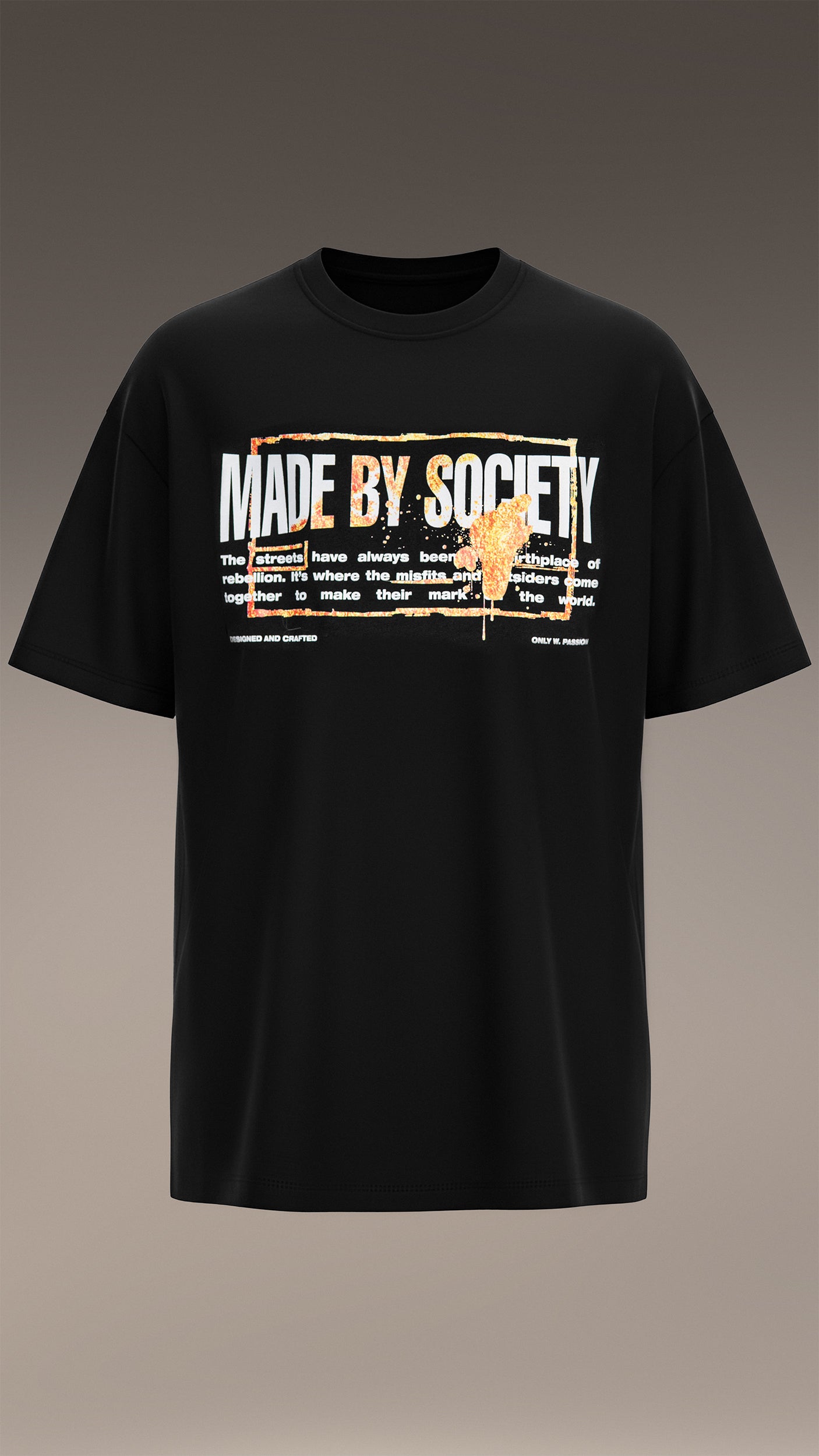 Tricou “Attitude / Made by Society” - T14868