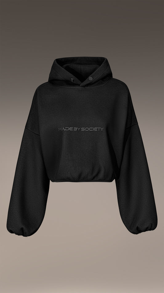 Hanorac Crop "Made by Society" - H26118