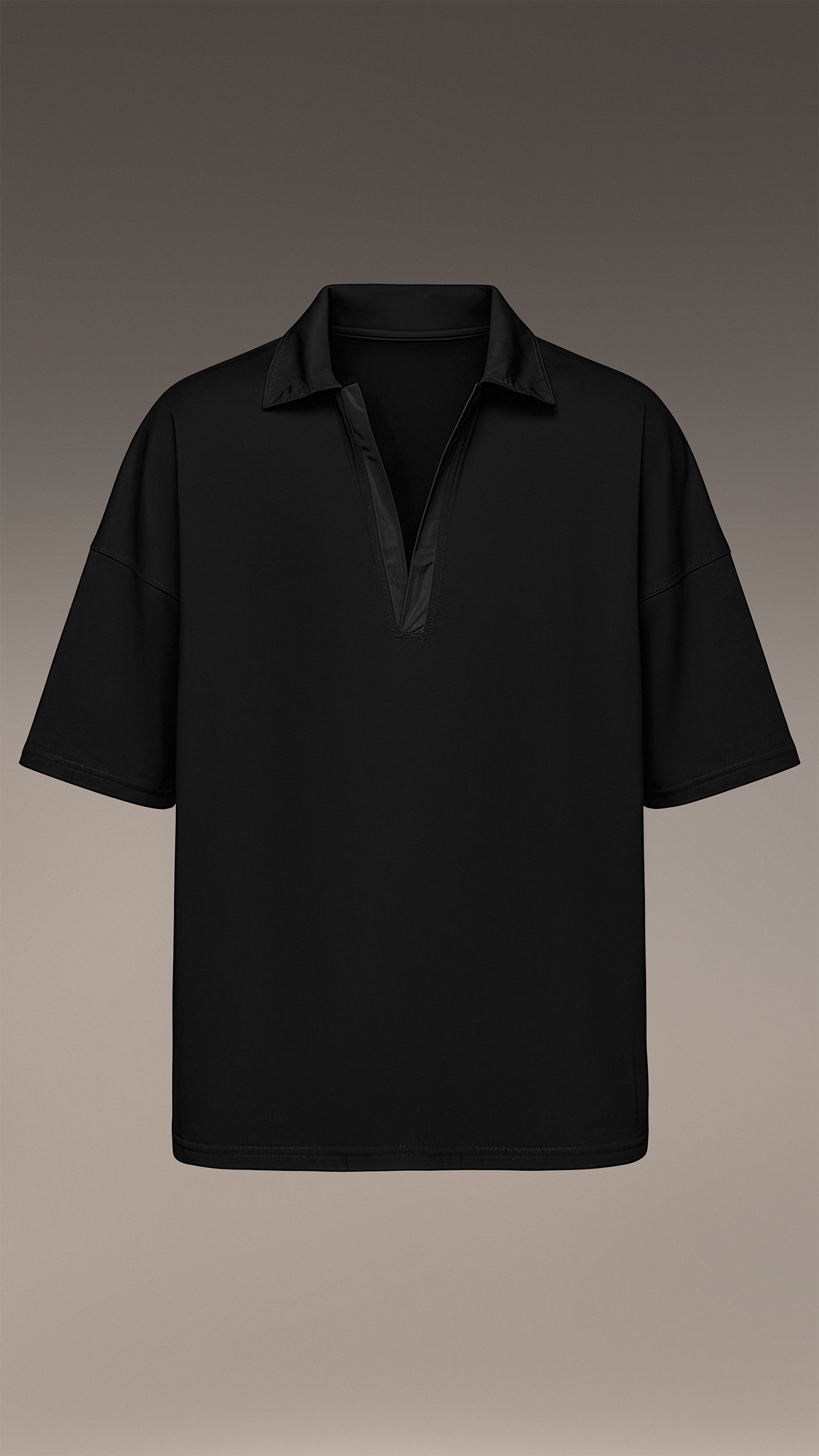 Tricou polo cu decolteu - T16625