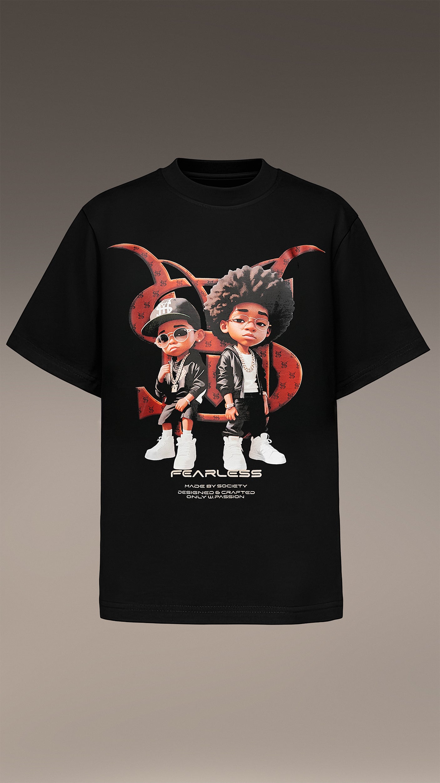 Tricou "Fearless" - T37014