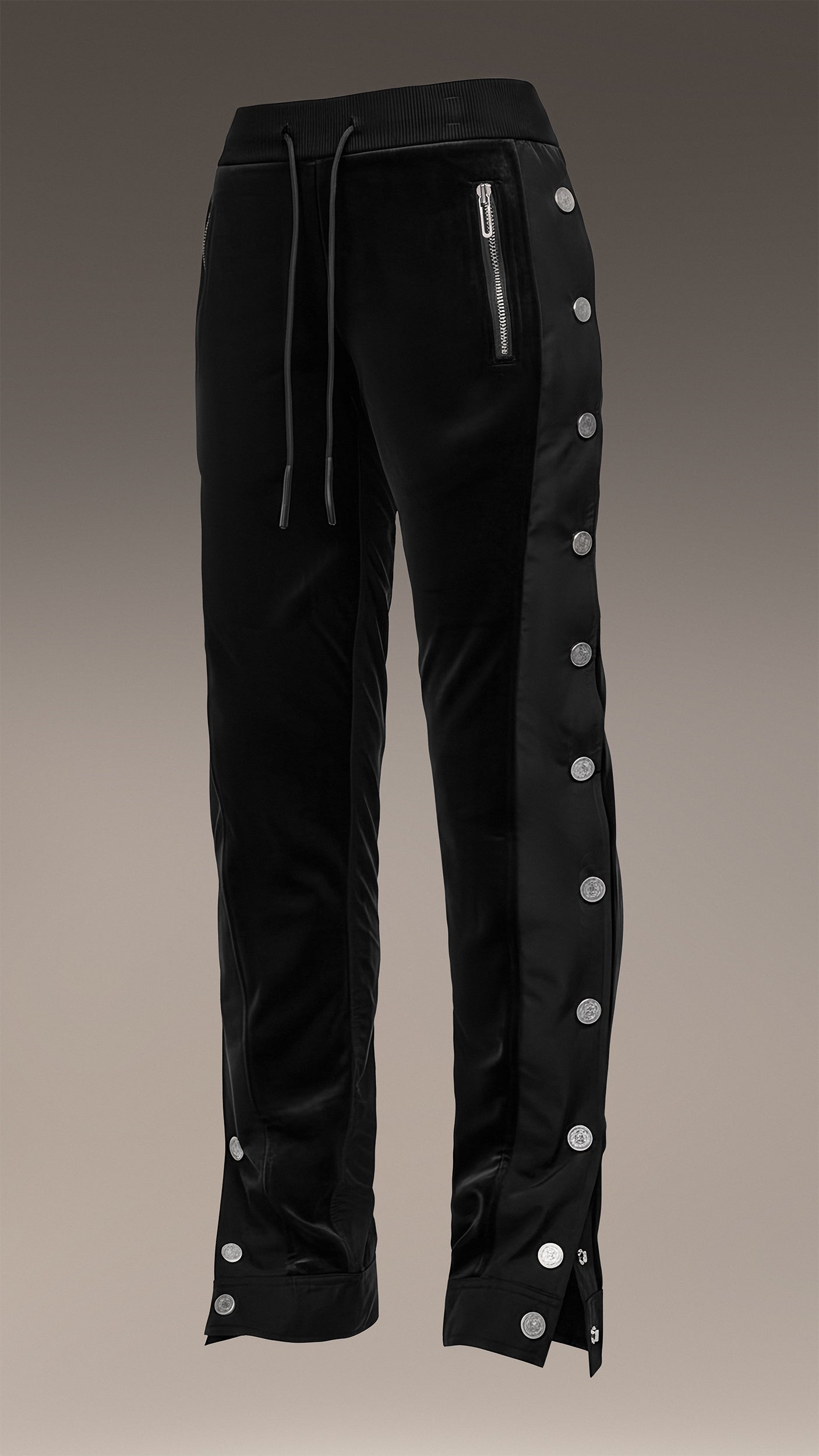 Velour stud track pants - P22432