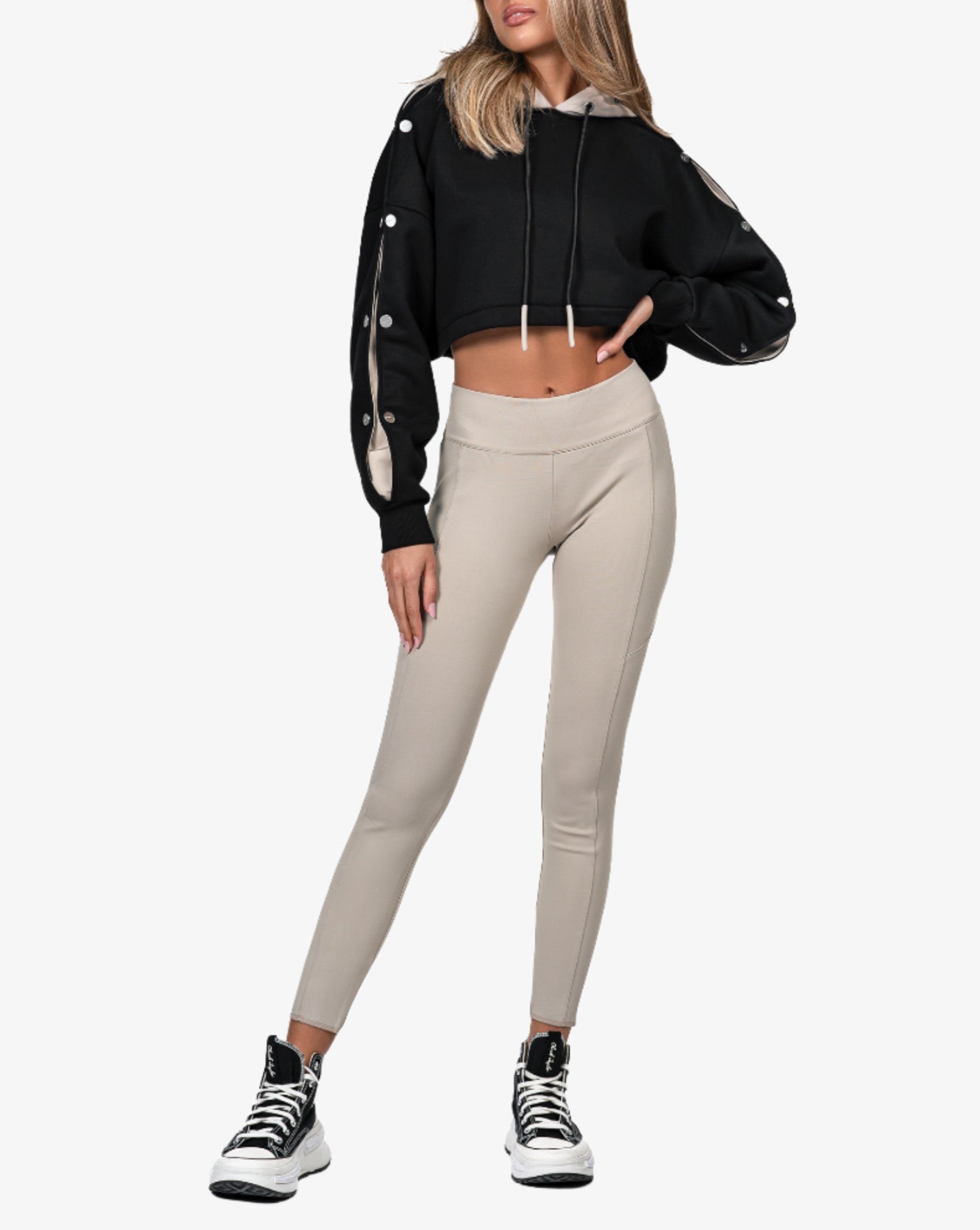 CROP HOODIE - H24844