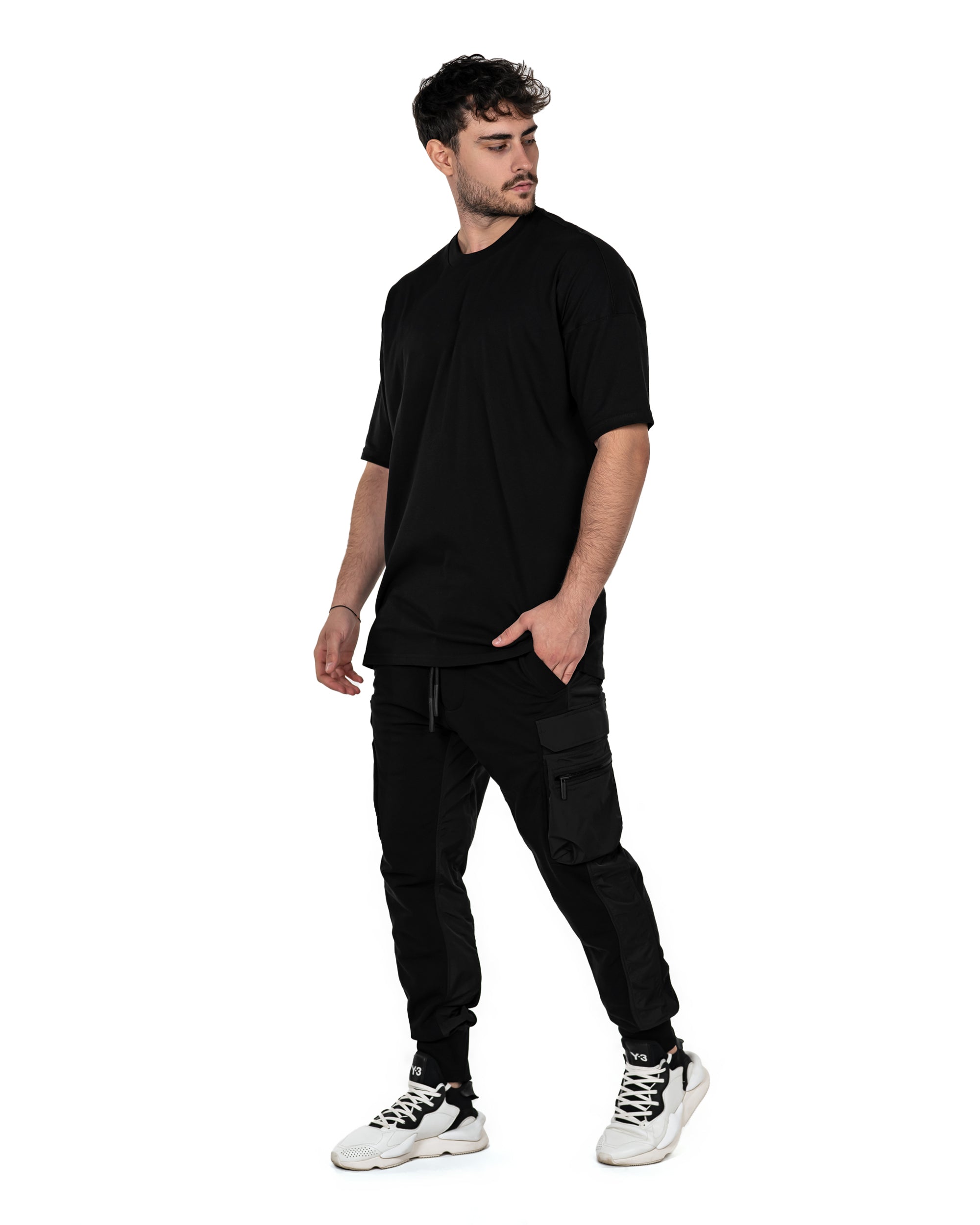 Double cargo pants - P13884