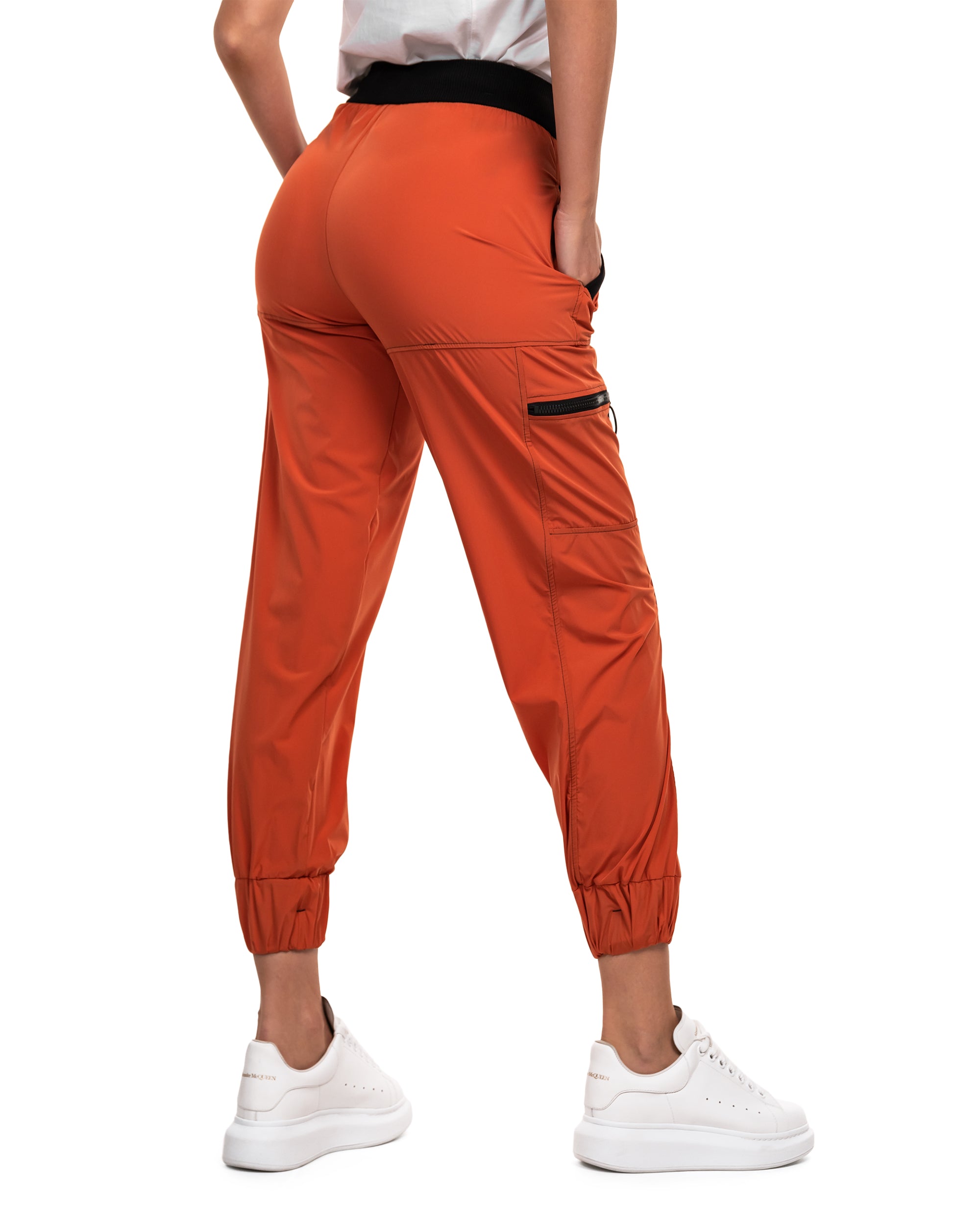 Orange jogger pants - P21813