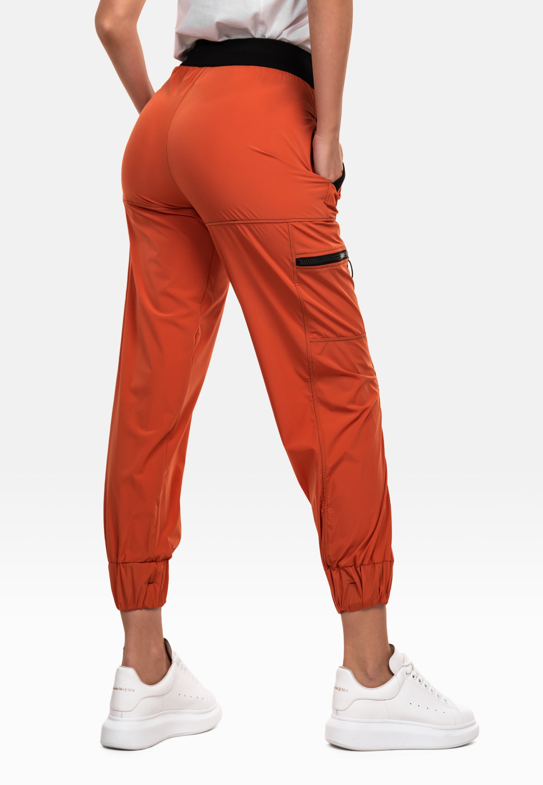 Orange jogger pants - P21813