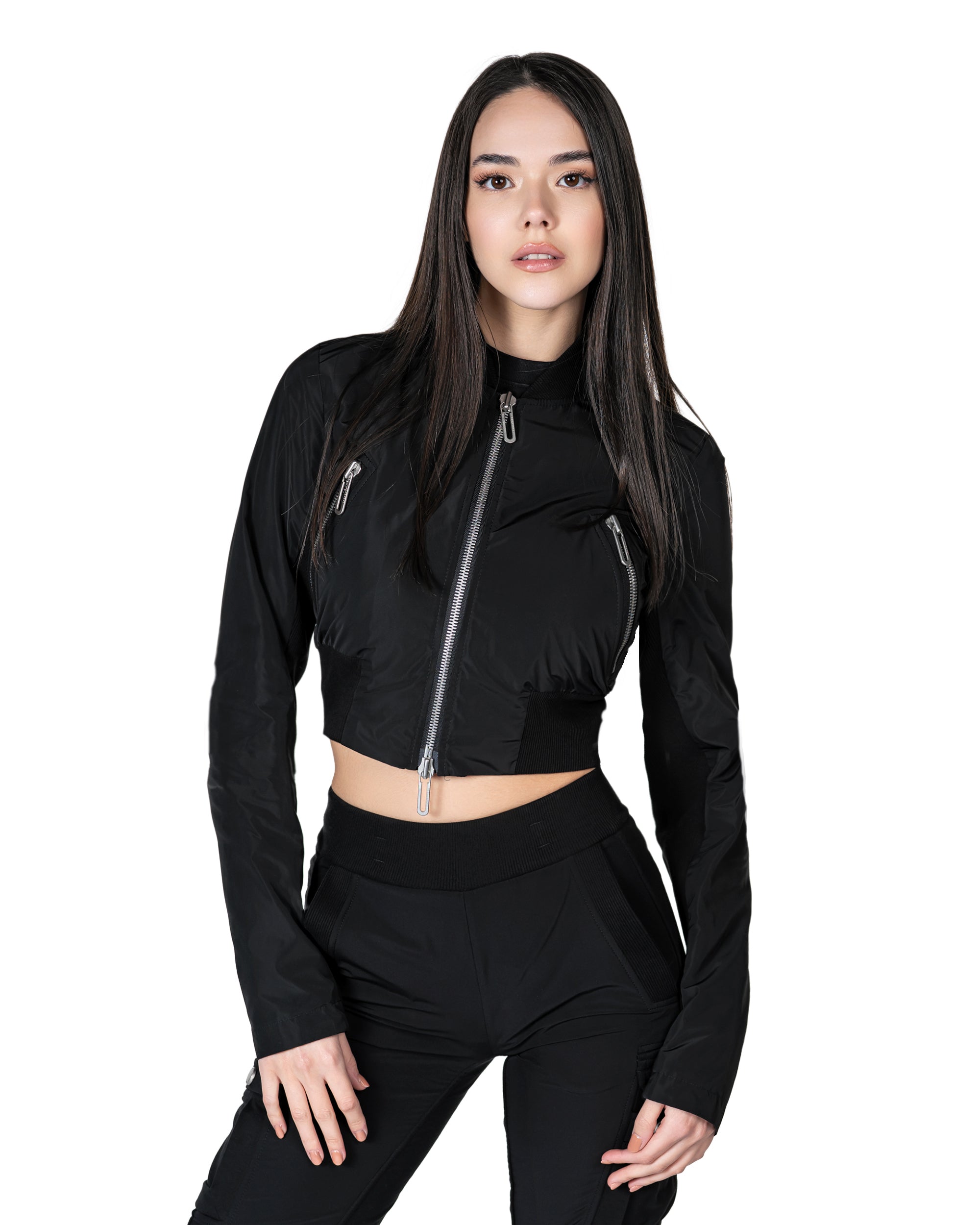 Zip bomber jacket - J22163